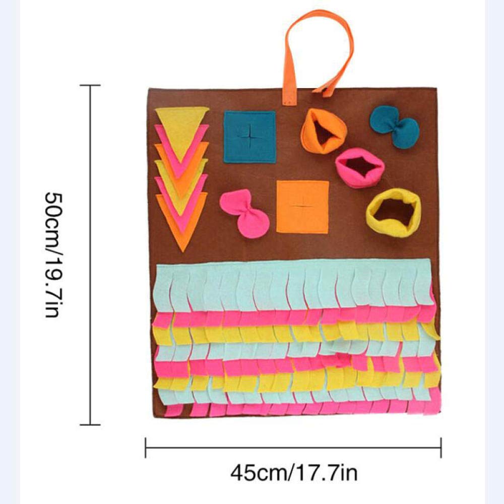 Trainingspads Für Hunde 50X45cm Verbrauchen Energy Toys Hündchen ReleaseStress Training Decke Pet Sniffing Mat Waschbare Geruch Training Pad 2St