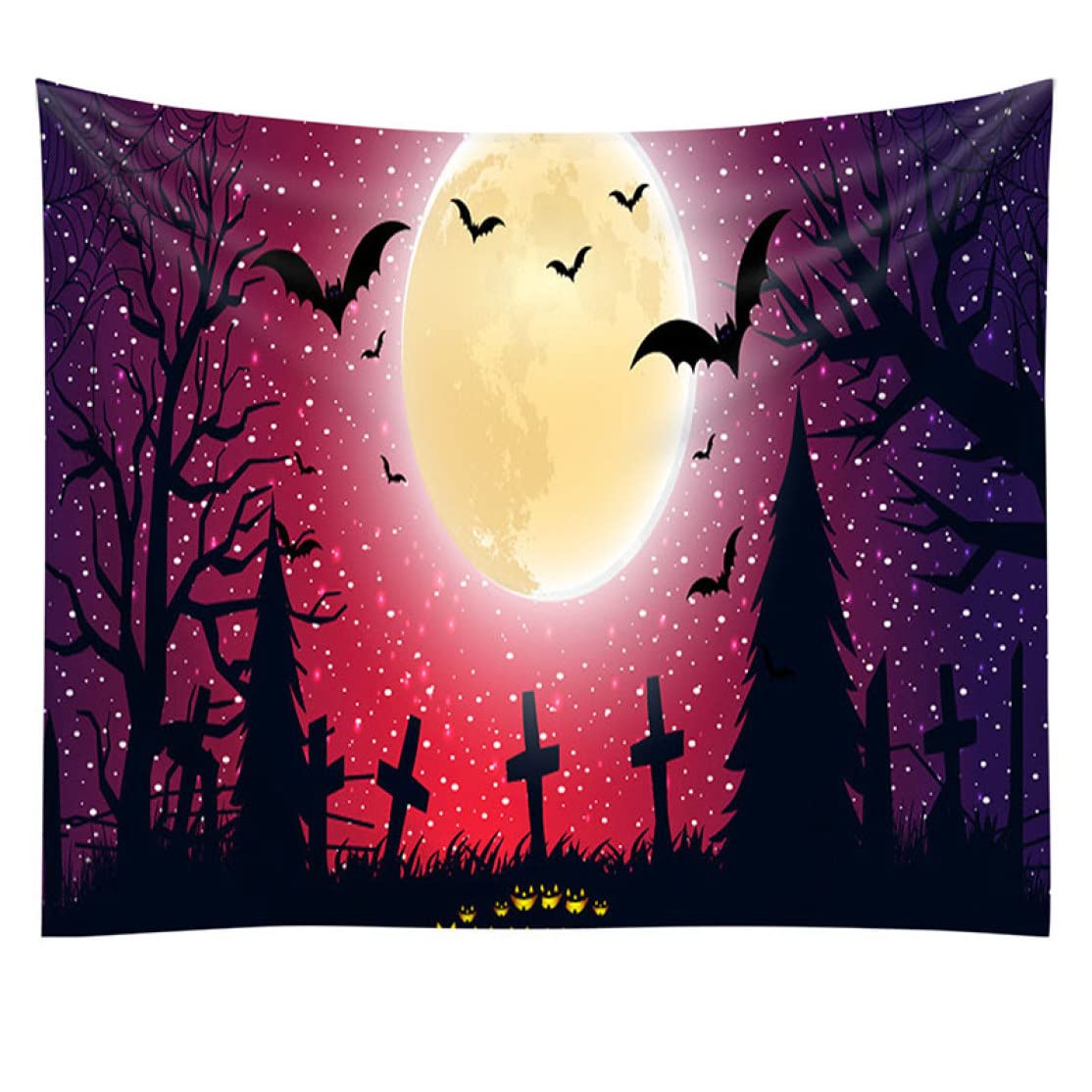 Amazon.co.jp: [LJKI] ハロウィン タペストリー おしゃれ 壁掛け