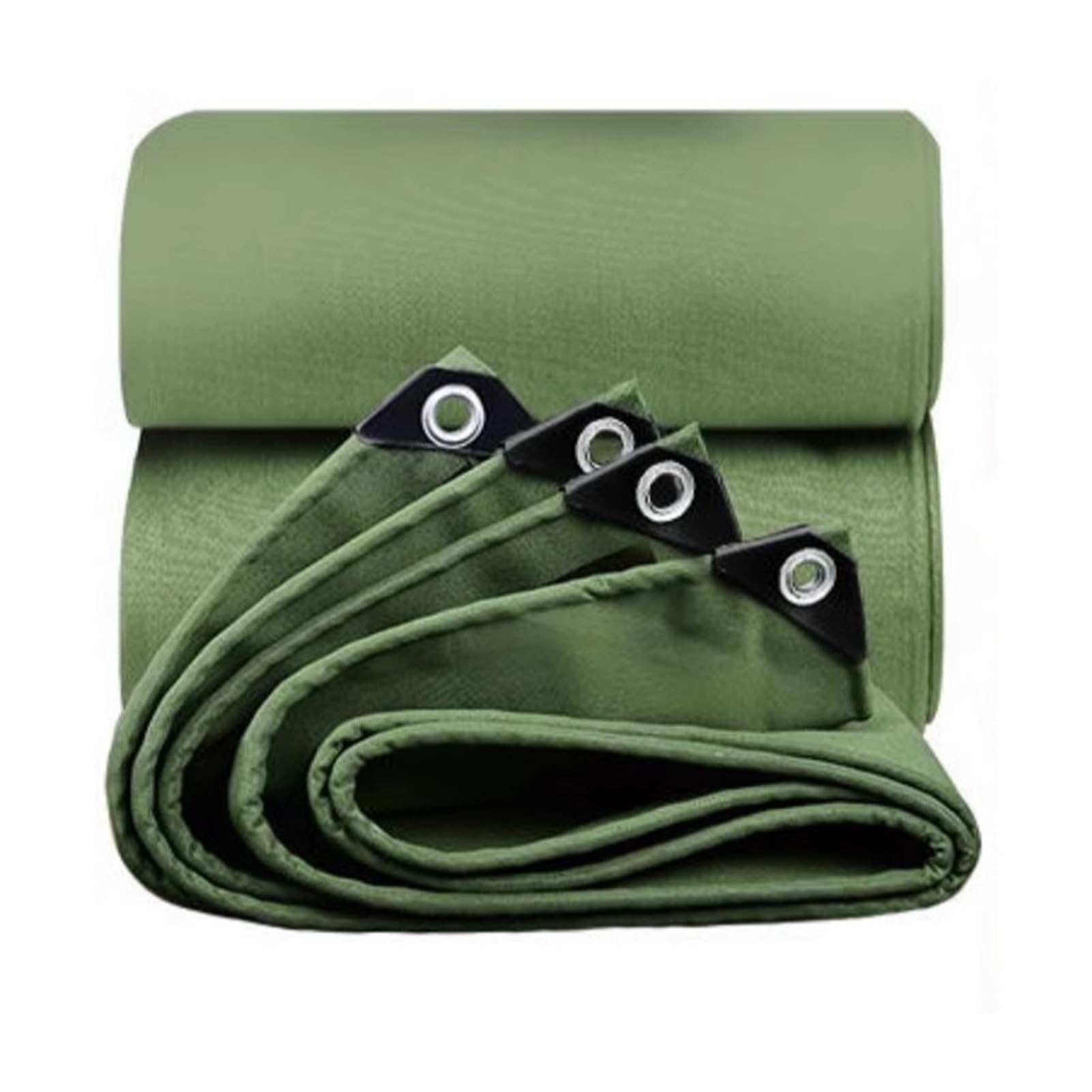 Lona verde de alta resistencia 600g/m² impermeable para camping y exterior de larga duración