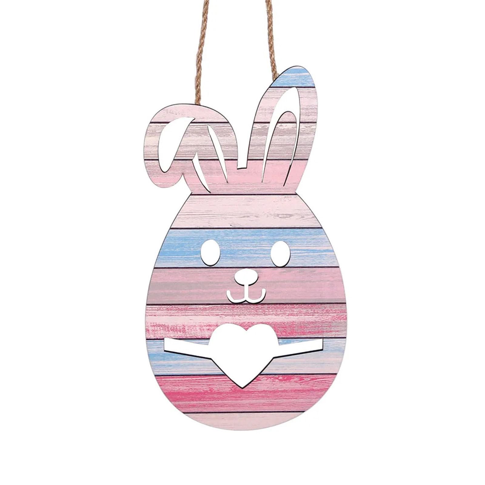 Elnwnnkc Wooden Door Sign Festival Easter Welcome Sign for Garden Wood for Easter Celebration Partys Supplies Wall Decorations