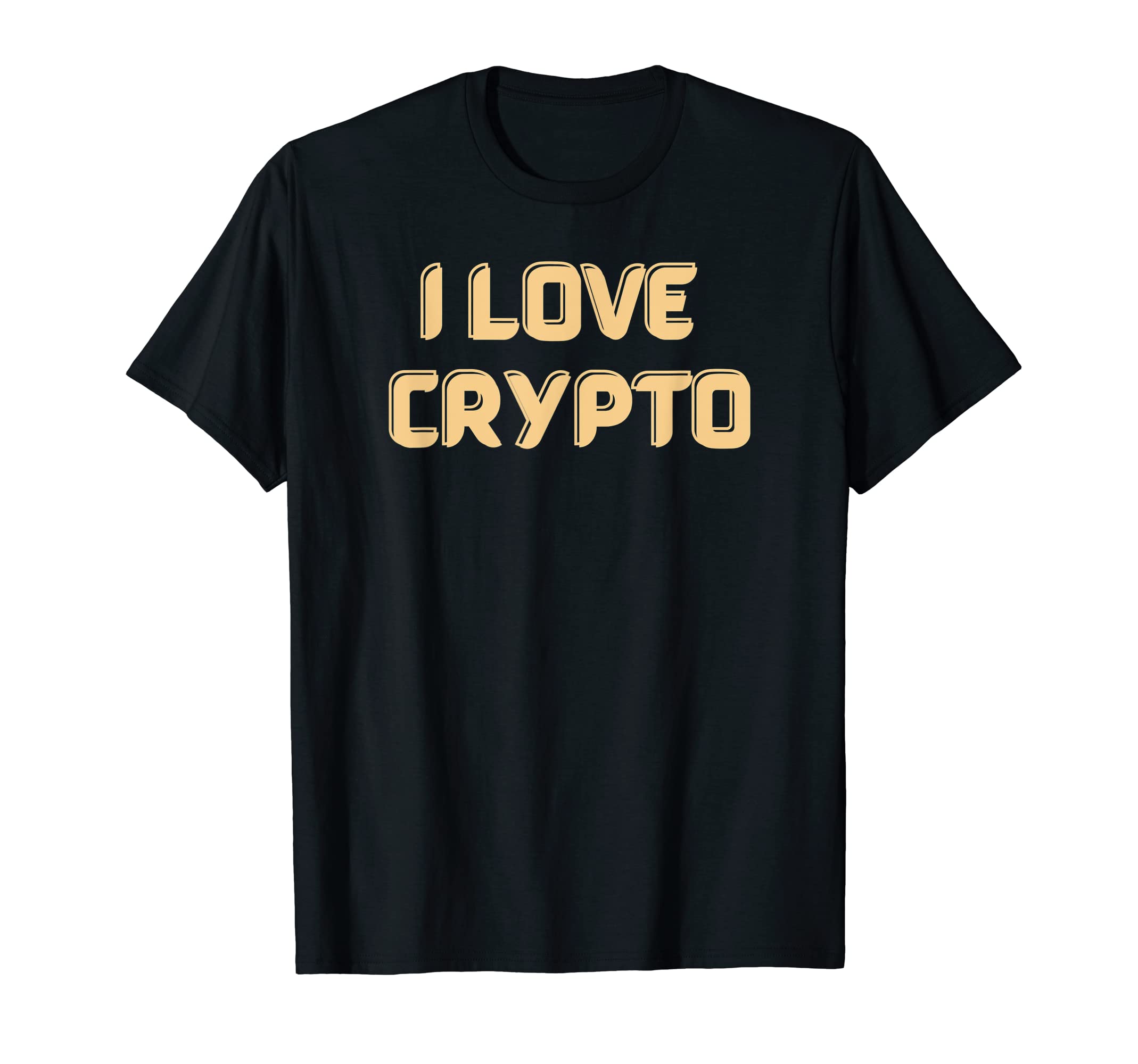 I love Crypto - Cryptocurrency T-Shirt