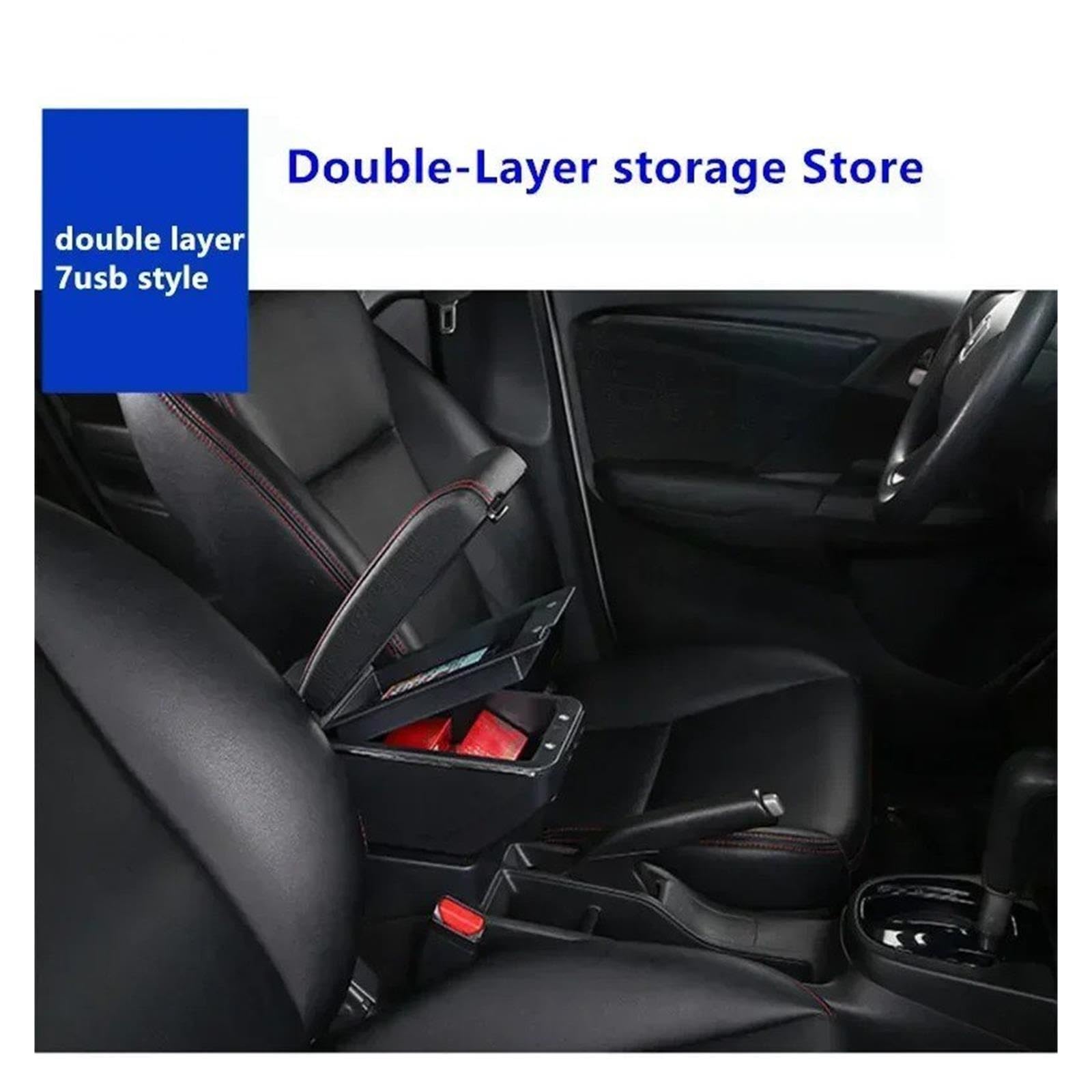 per Vauxhall Scatola Portaoggetti Braccioli Auto Console Centrale