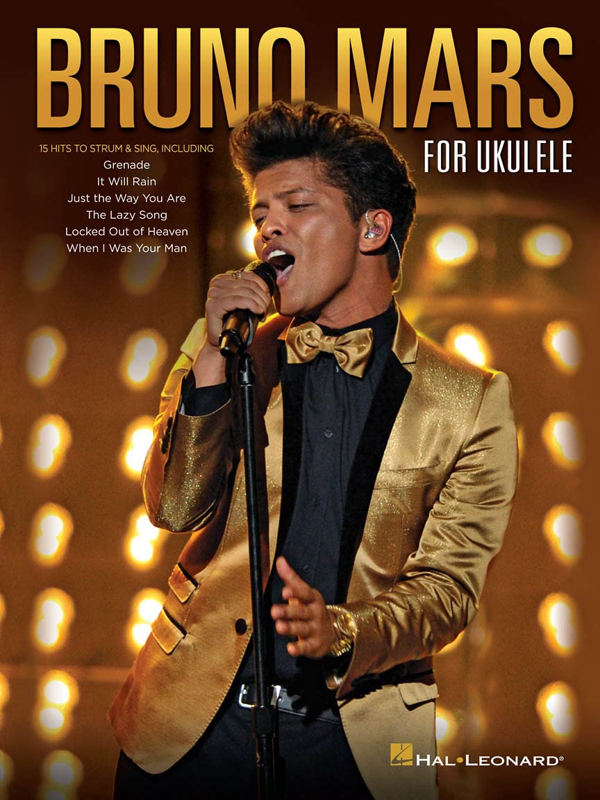 Bruno Mars for Ukulele livre de musique pour animer vos soirées