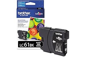 Brother LC61BK Original Ink Standard Yield Black