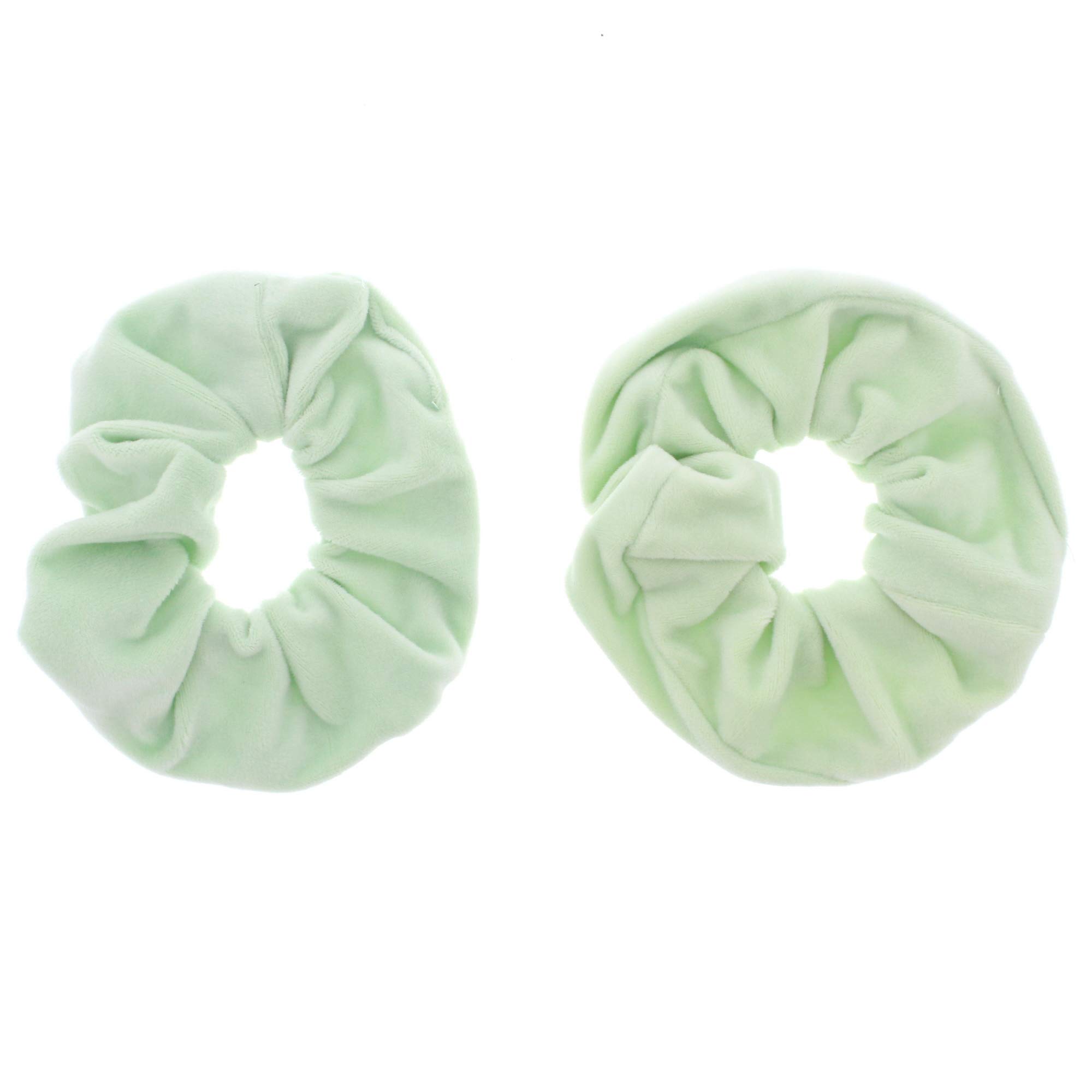 Zac's Alter Ego Pair of Luxurious Velvet Hair Scrunchies - Variety of Colours