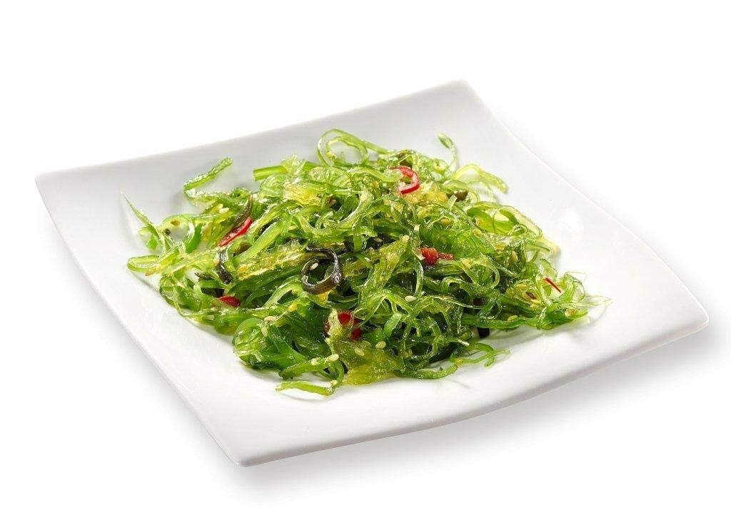 Salade d'Algues Goma Wakame au Sésame (4 x 300g); vegan, sans gluten et sans exhausteurs de goût