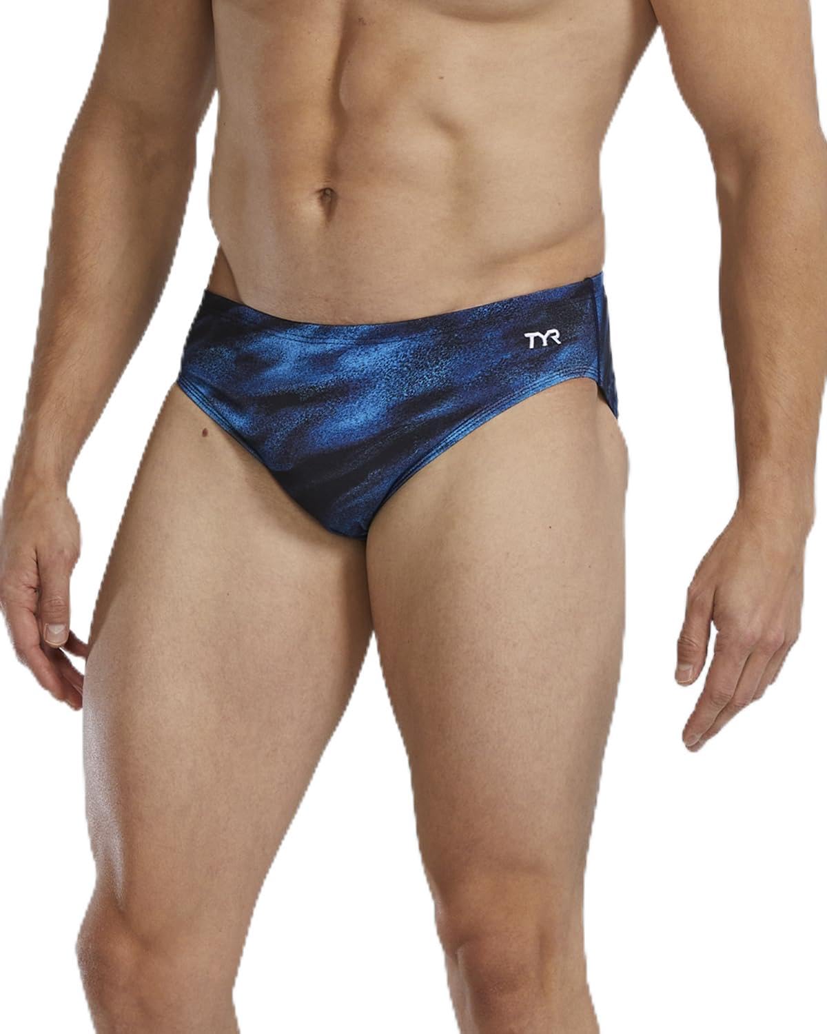 TYR Men's TYR men's durafast elite solid racer swimsuit Tyr Solid Racer