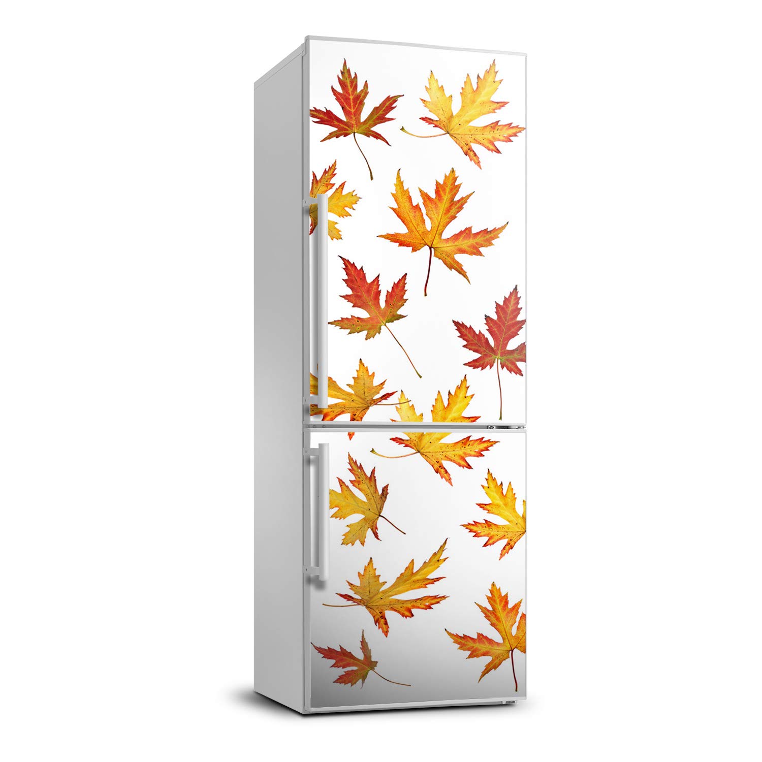 Sticker frigo feuilles d'automne Tulup pour réchauffer l'ambiance de la cuisine