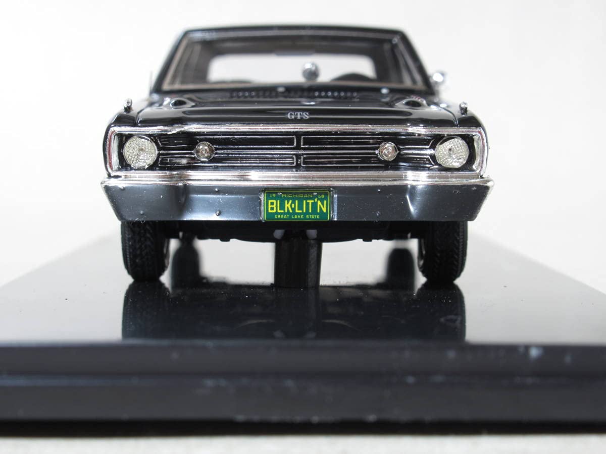 Amazon.co.jp: 1/43 HIGHWAY 61 DODGE DART 1968 HIGH GLOSS BLACK