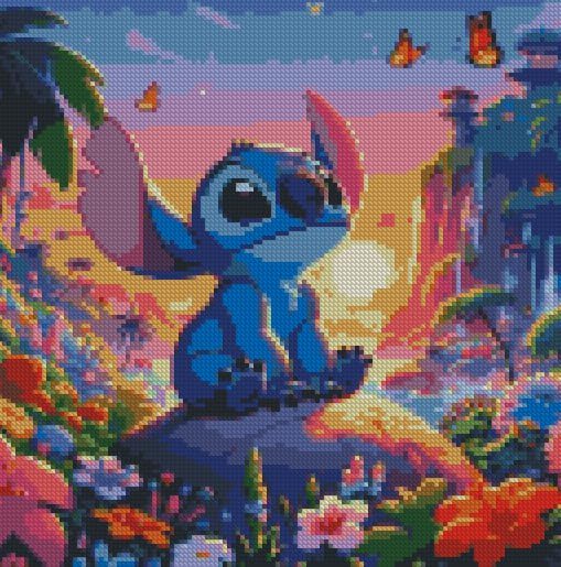 Stamped Cross Stitch Kits - Needlepoint Counted Cross Stitch Kits for Beginner Adults Printed Dimensions Cartoon Pattern Stitch Embroidery Kit Arts and Crafts (11CT Without Frame)