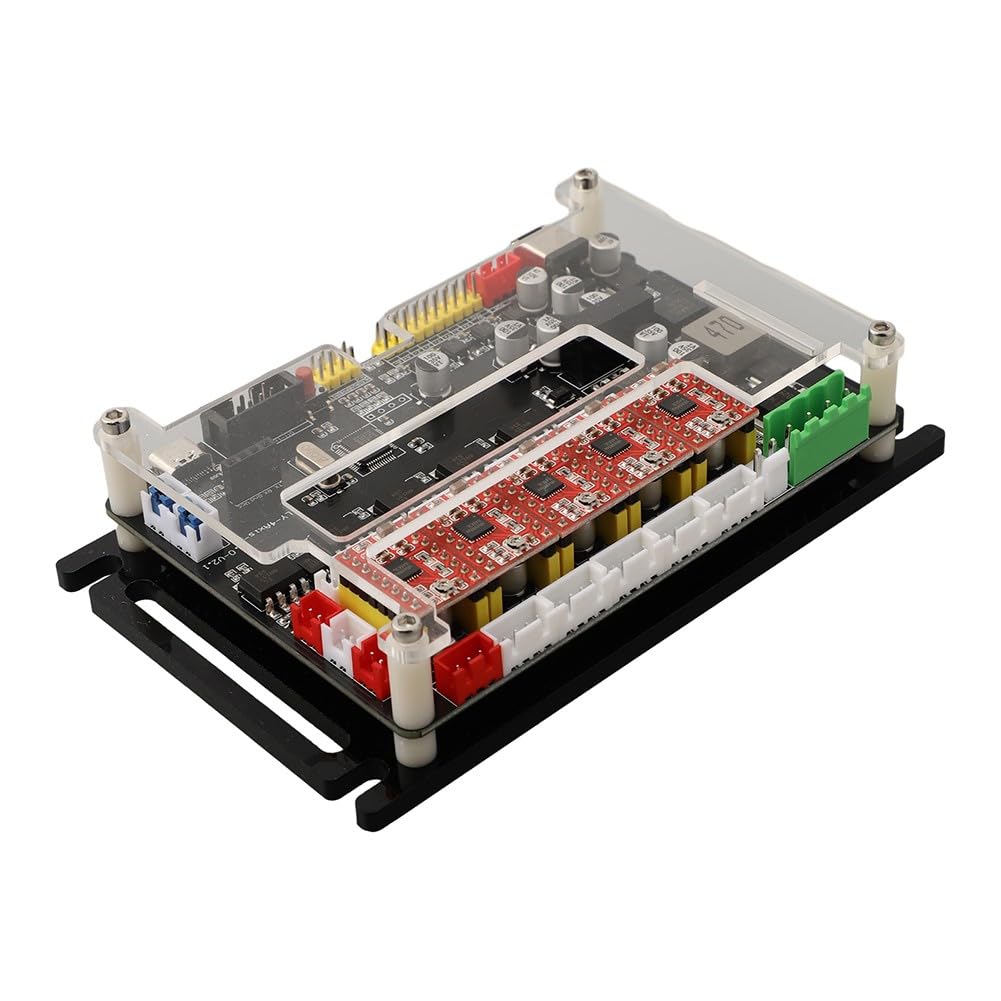 GRBL Contrôleur de moteur pas à pas à 4 axes pour gravure de routeur CNC, commande ARM32 bits avec découplage optique, prise en charge PWM/TTL