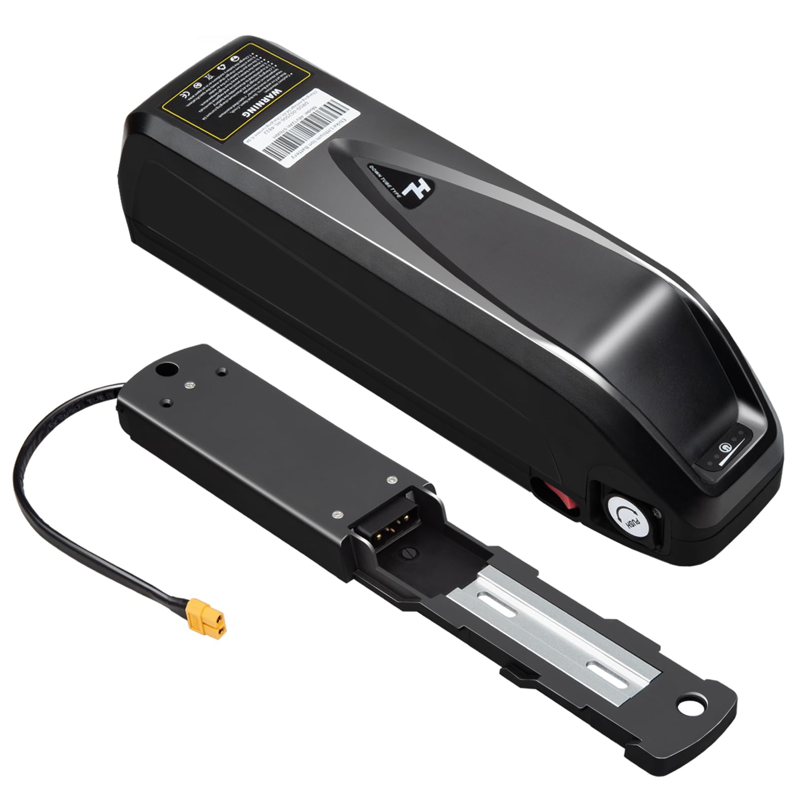 48V Ebike Battery 20Ah/16Ah/12A hLithium-Ion, for 48Volt Electric Bicycles & E-Motorcycles(100W-1500W Motor), Built-in 30A BMS, Include Fast Charger XT60 Connector and Base (48V20AH)