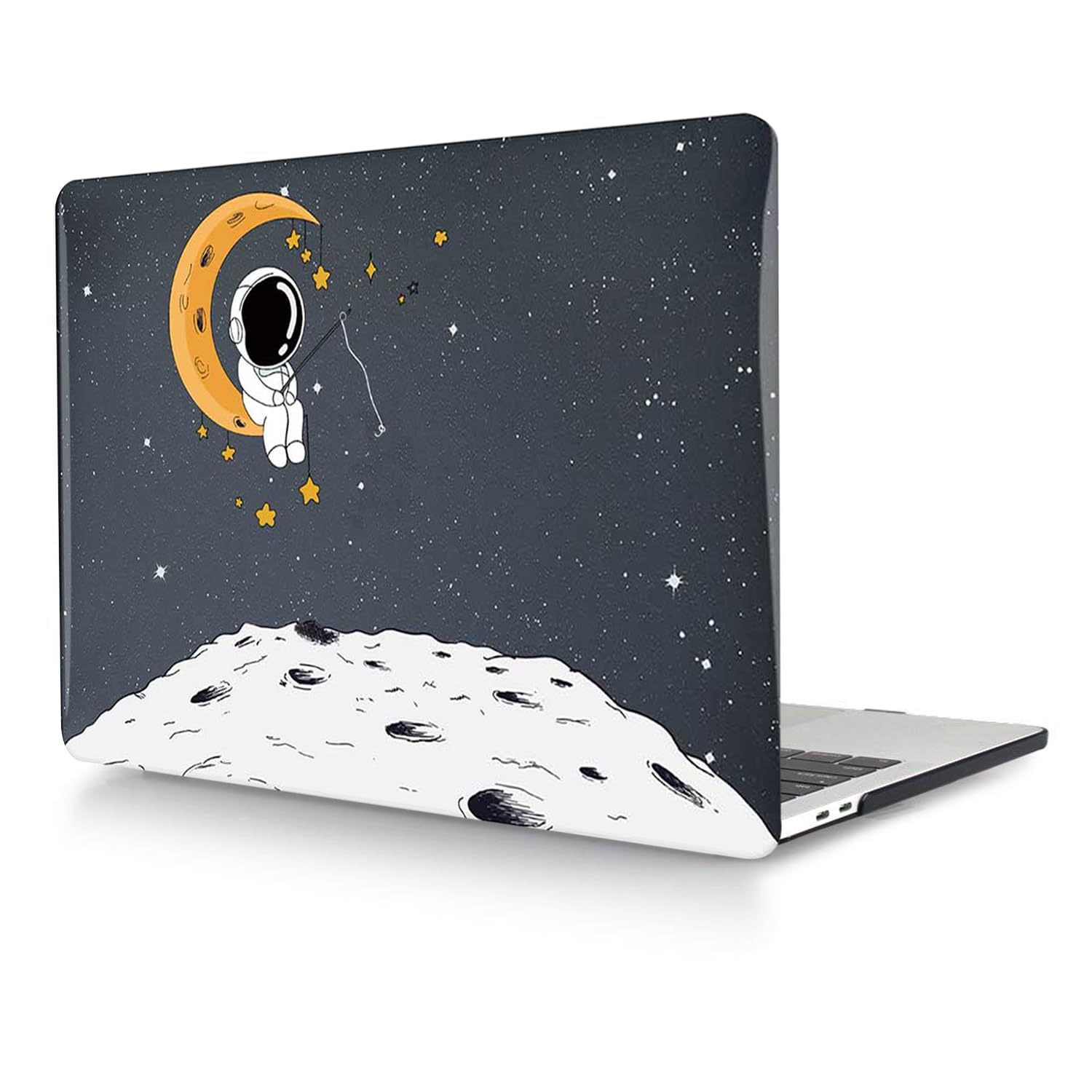 Custodia Rigida Compatibile con Macbook Pro 16 pollici 2020 con Touch Bar e Touch ID A2141, Caso Duro Protettivo in Plastica, Astronauta3