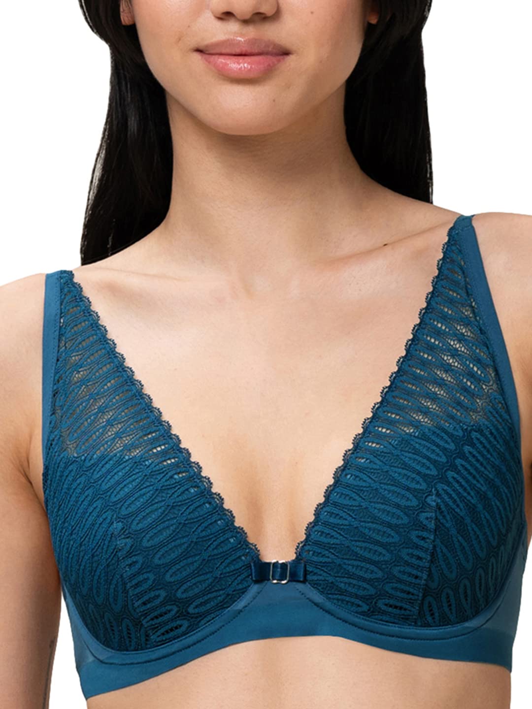 Triumph Women's Aura Spotlight WP'' Wired Padded Bra, Smoky Blue, 34A