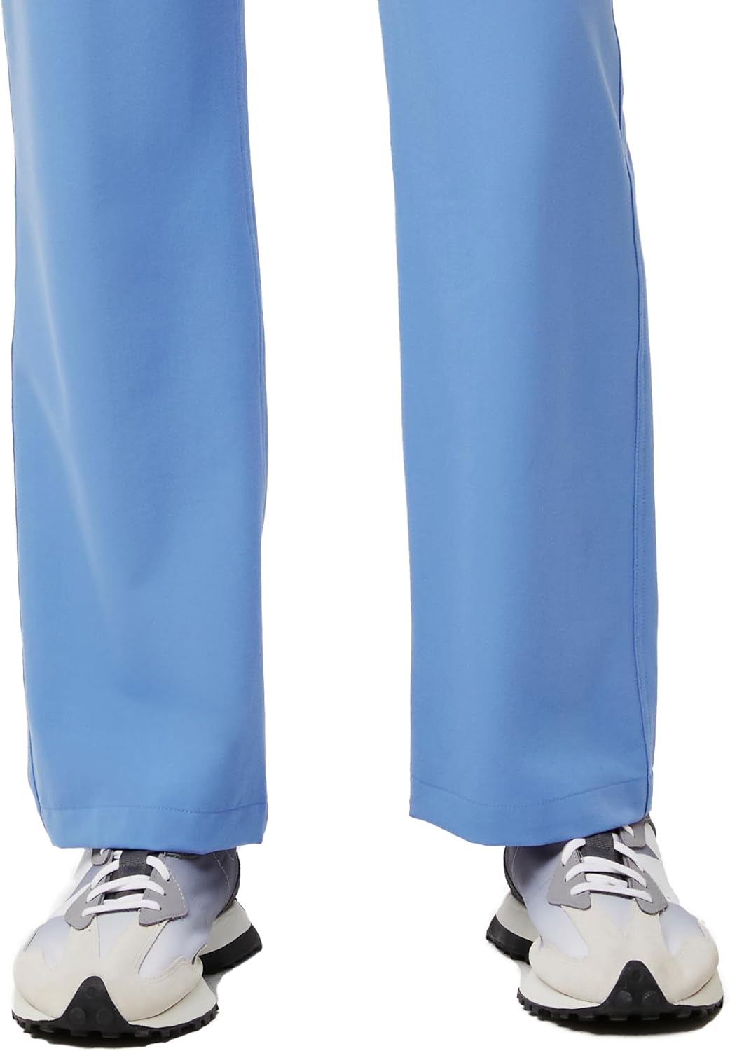 FIGS Pisco Basic Scrub Pants for Men — Structured Fit, Straight Leg, 4 Pockets, Anti-Wrinkle – Ceil Blue, XXL Short - Image 8