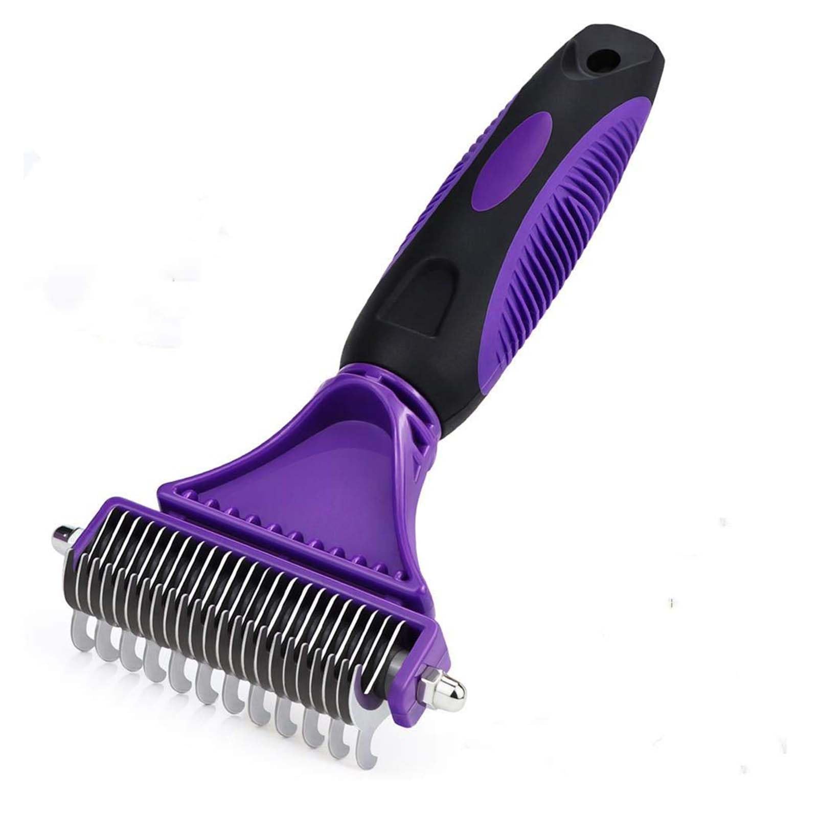 Emily Pets Grooming Dematting Double Side Teeth Blade Rake Comb for Large/Medium/Small Dogs/Cats Short/Long Hair (B091Q8667P) Amazon Price History, Amazon Price Tracker