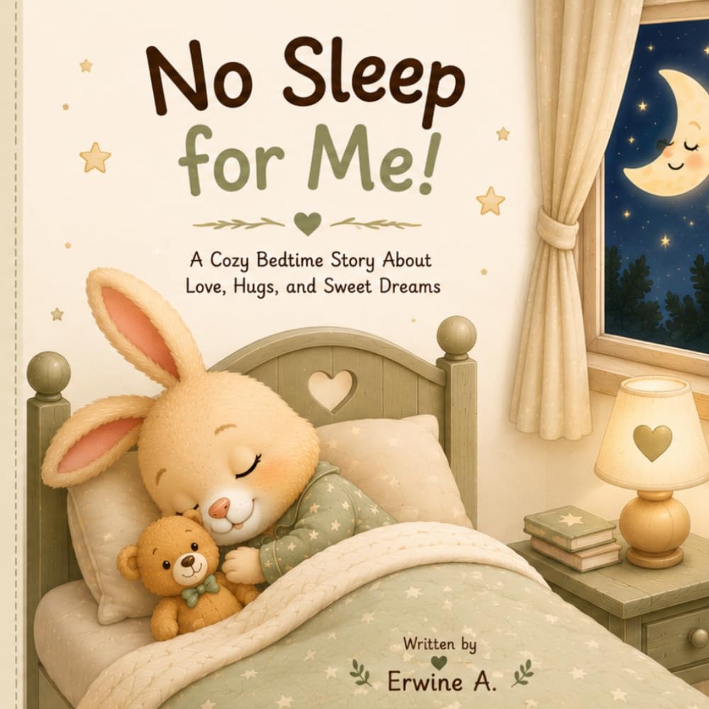 No Sleep for Me!: A Cozy Bedtime Story About Love, Hugs, and Sweet Dreams