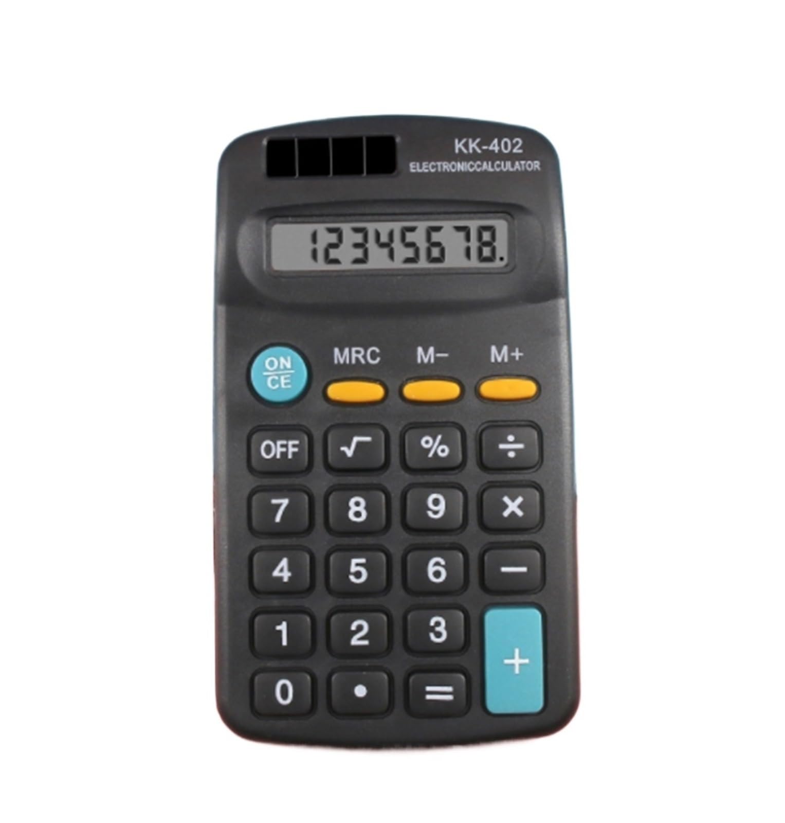 Herramientas De CáLculo Calculadora Portátil Multifuncional De 8 Dígitos con Pantalla LCD For La Oficina Y El Hogar Adecuadas para Colegio Y Hogar(Black)