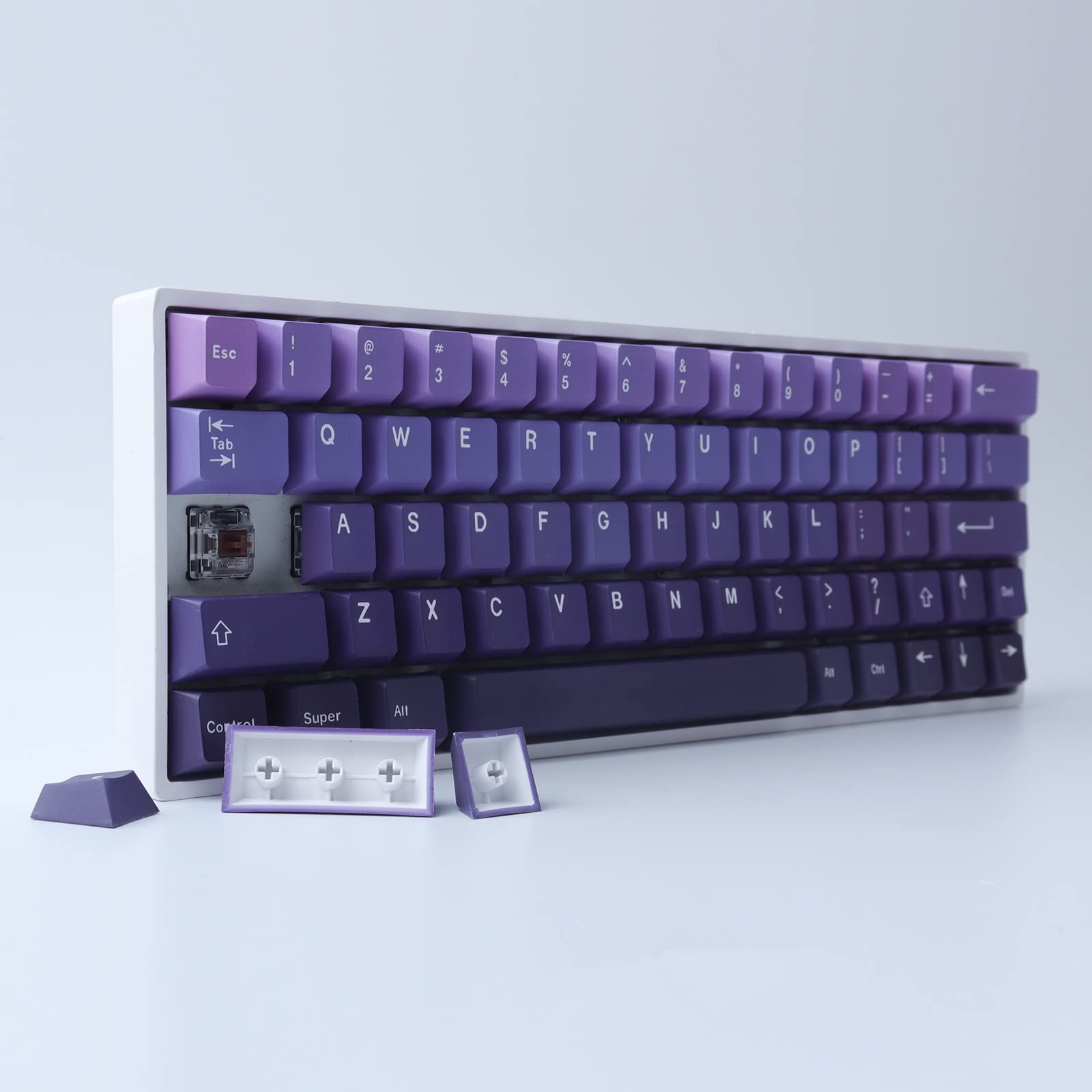 EVA 00 PBT Keycaps Evangelion 108 Sleutels Set Cherry Profile Dye Sub Japanse Anime Keycap voor Cherry MX Schakel mechanisch gaming-toetsenbord
