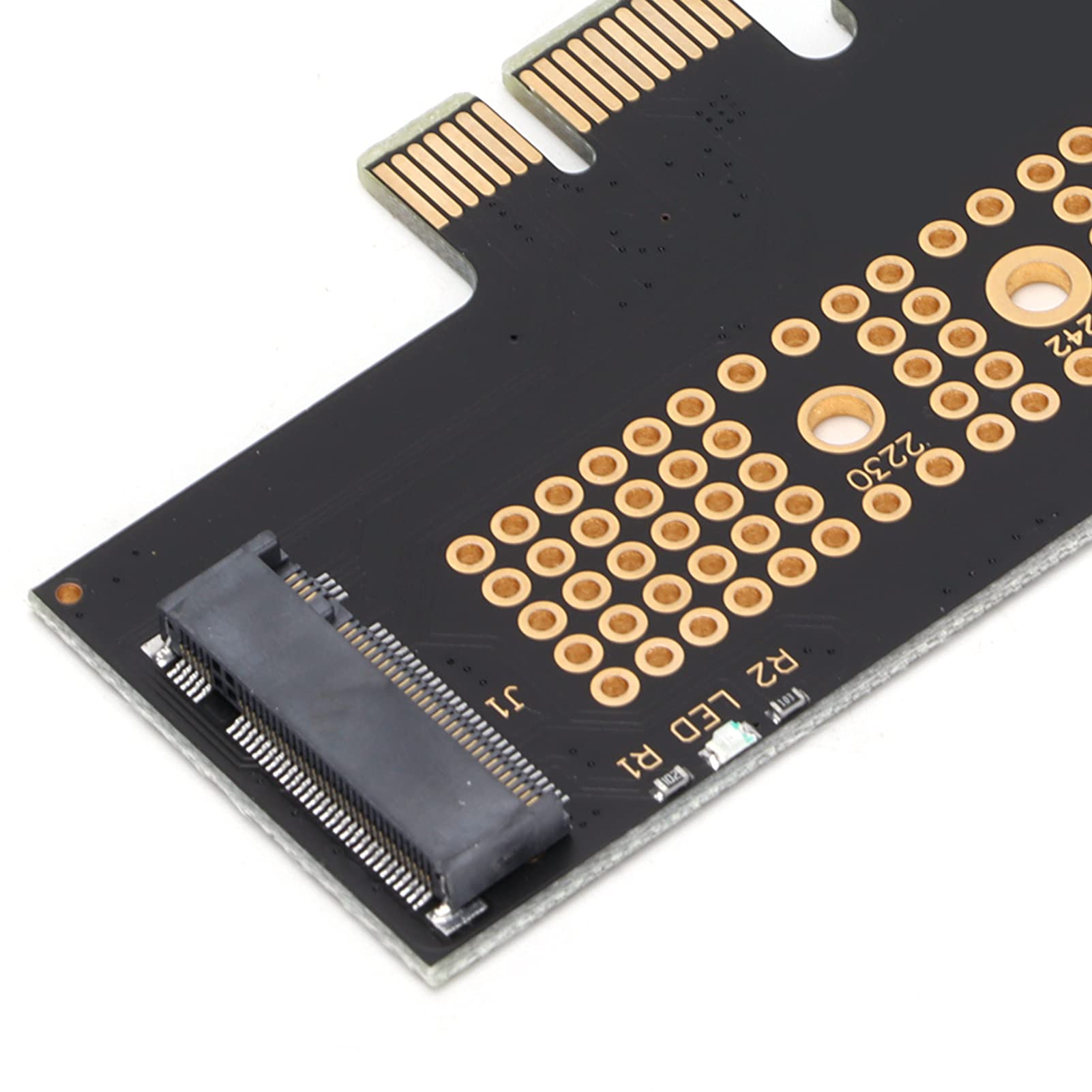 Adattatore PCIe M.2, Convertitore M.2 NVME e AHCI NGFF (non per SATA) da SSD a PCIe 3.0, Compatibile con la Dimensione 2280 2260 2242 2230, per 7/8/10 Linux(PCIE x1)