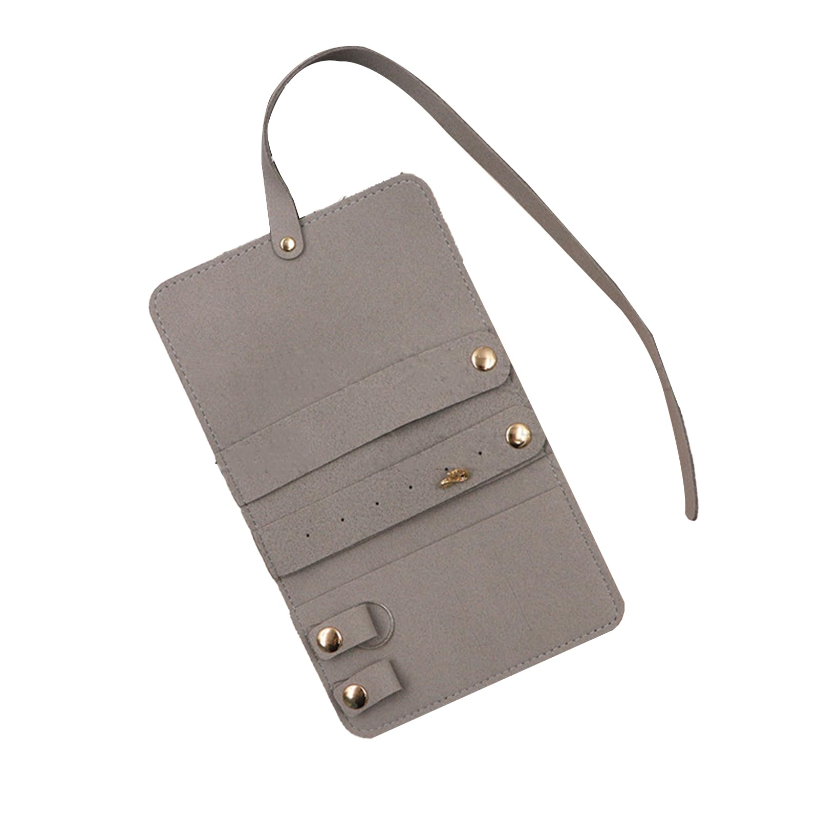 Msioytog Packaging Bag Travel Bag Storage Elegant Jewelry Packaging Jewelry Roll Display for Keeper
