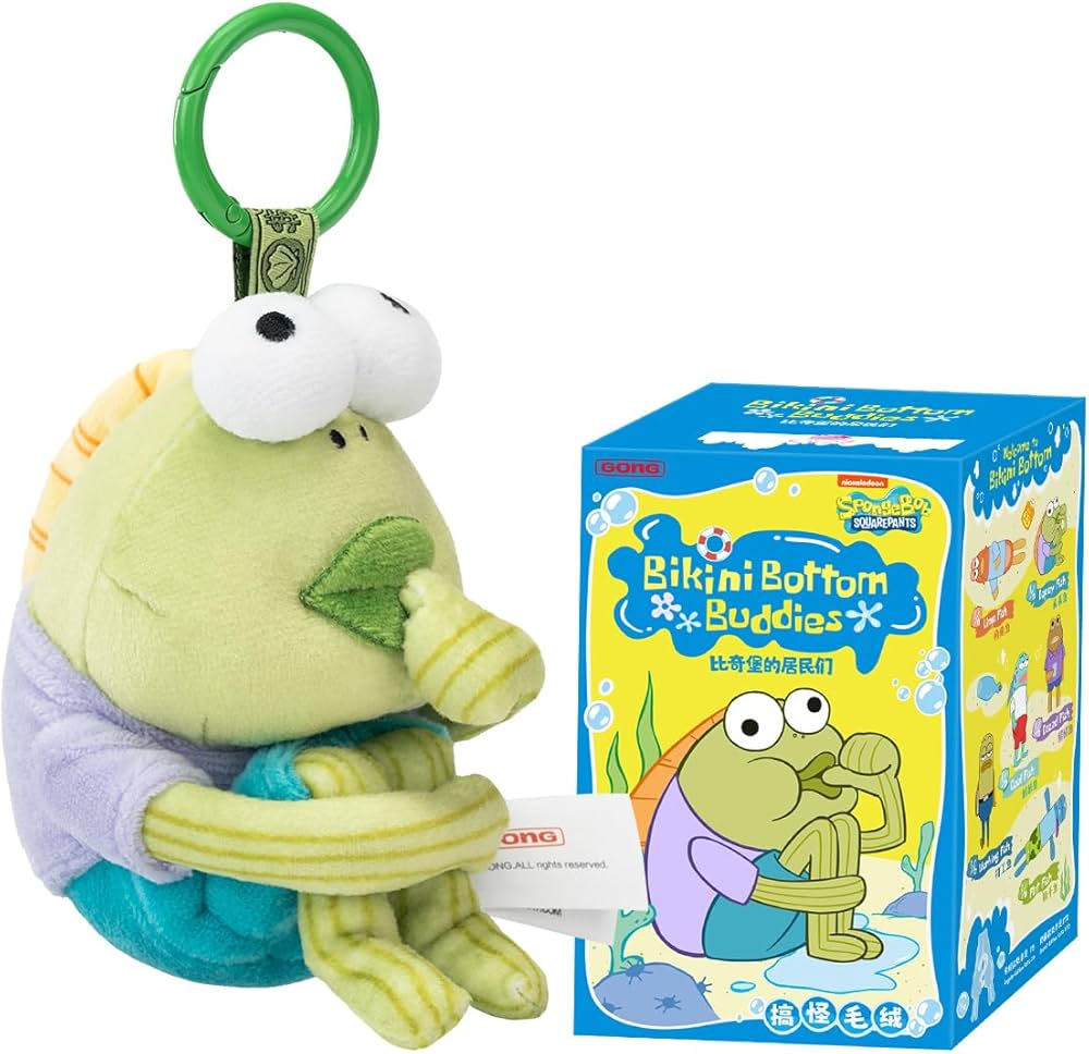 POP MART Spongebob Bikini Bottom Buddies - Whimsical Plush Pop d