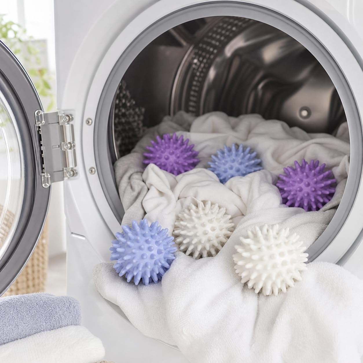 Colorful Laundry Dryer Balls, Reusable Dryer Balls image 5