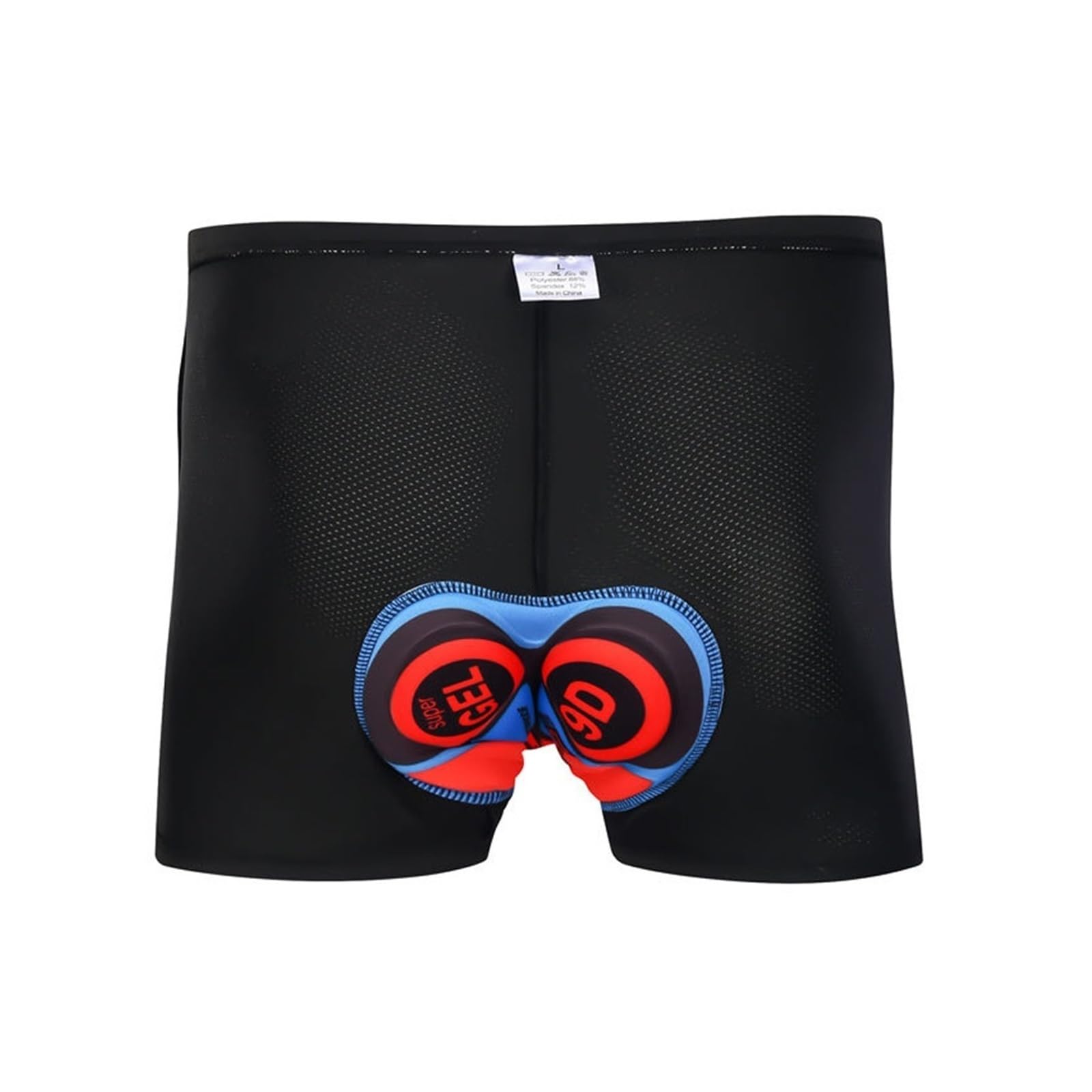 Culotte Ciclismo Hombre Pantalones Cortos de Ciclismo con Almohadilla Gel, Ropa Interior Profesional 9D, 19D y 20D, Pantalones Negros, for Bicicleta montaña