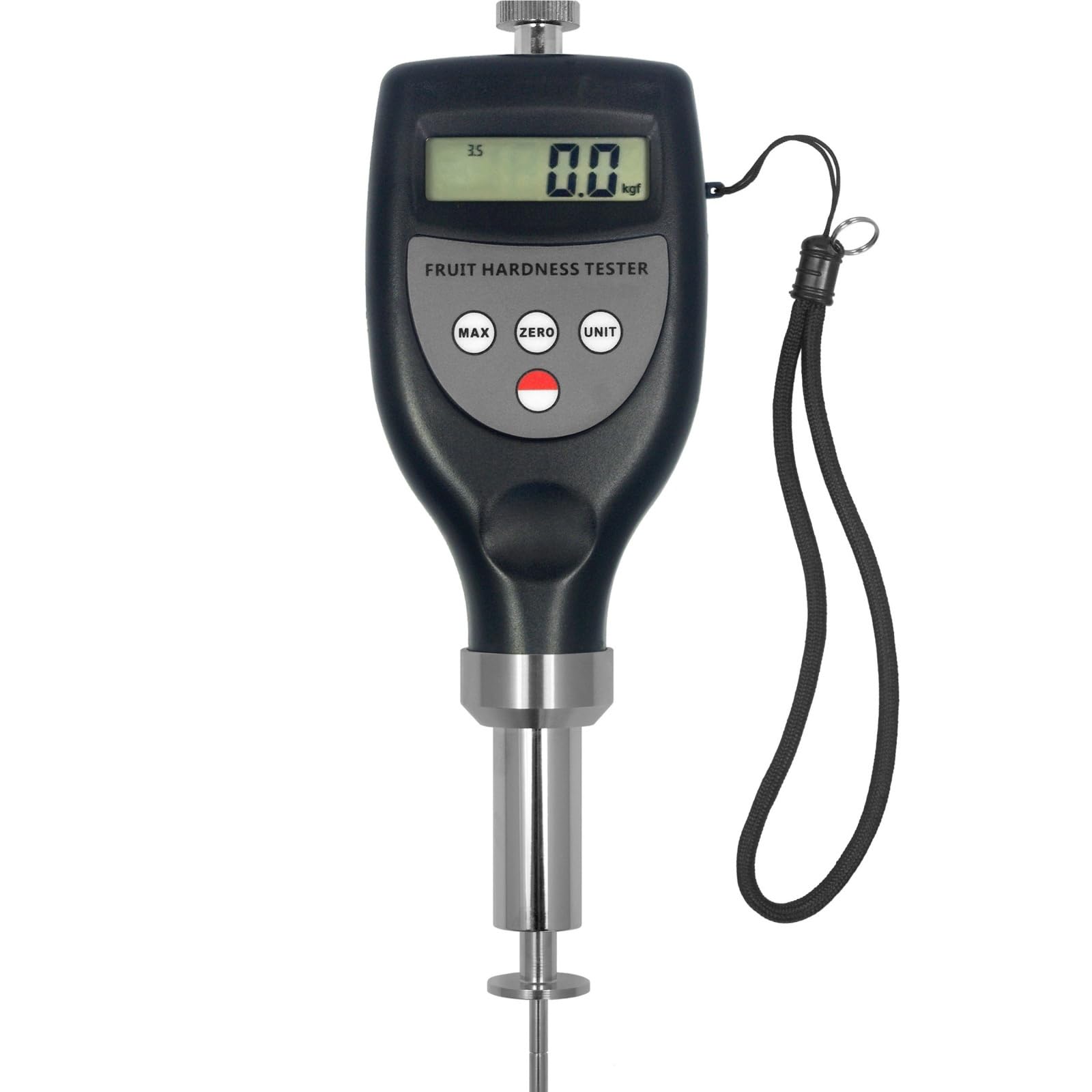 Gqnblvhzupdm One Color Hardness Tester Portable Digital Fruit Hardness Meter Sclerometer