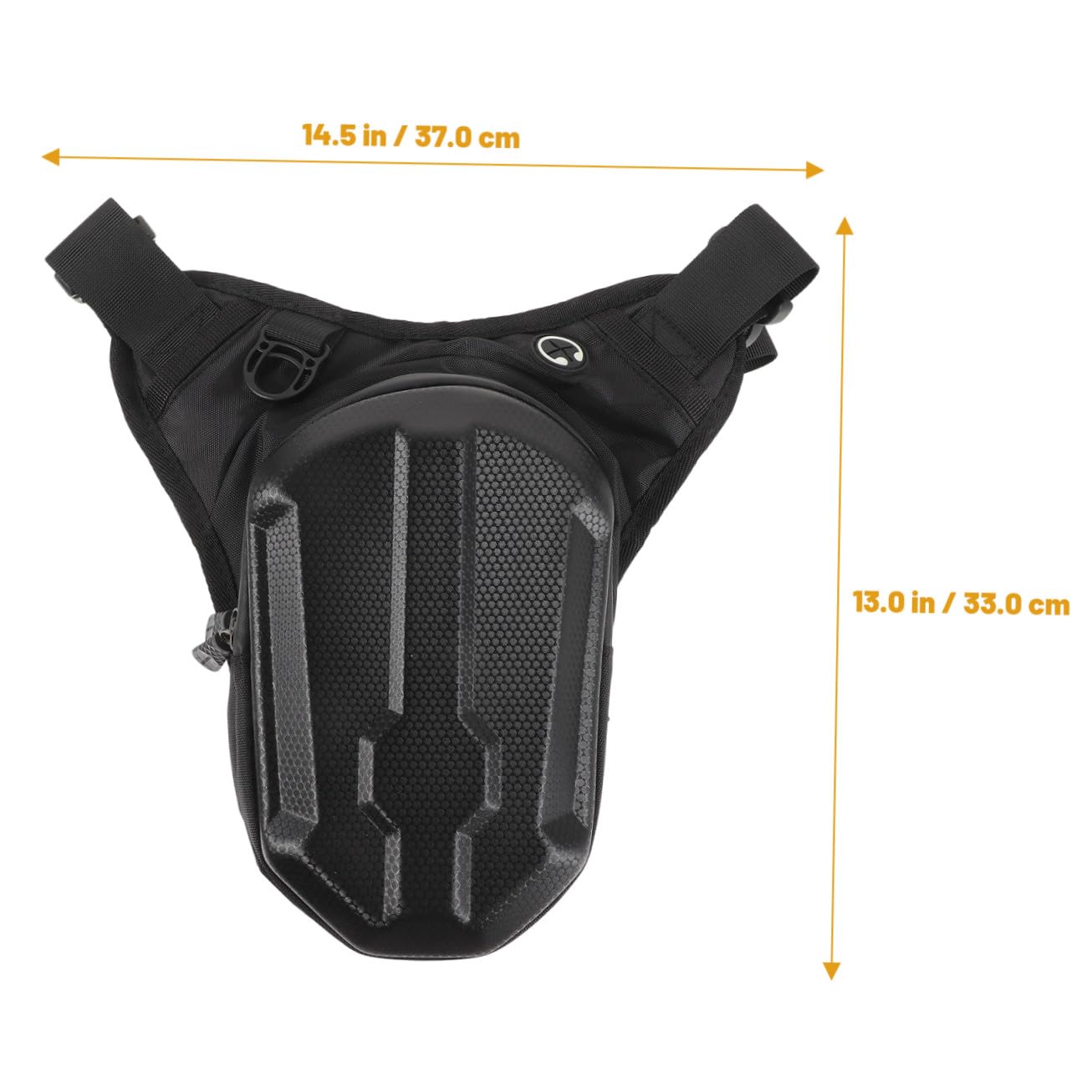 Riñonera Multifuncional para Hombre Bolsa de Pierna para Correr y Camping Almacenamiento para Teléfono y Llaves Diseño Combinado Cintura y Muslo Resistente y Duradera para