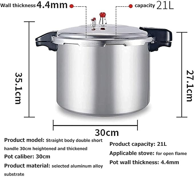 Olla a Presión Aluminio 21L YUSIWOAL miniatura 2
