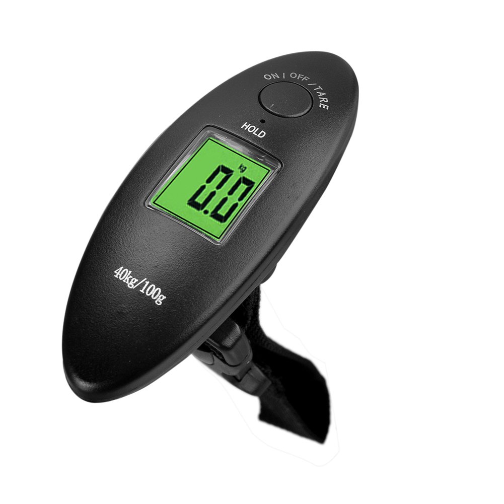 Desi Rang Luggage Weighing Scale Digital Portable Hanging weight upto 40 Kg Color Black-image-38
