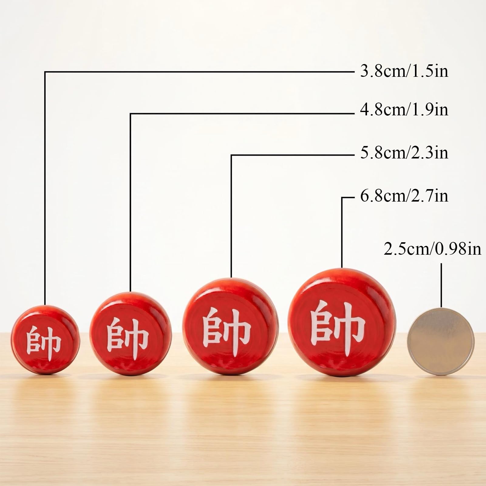 Juego de ajedrez Chino con Piezas de Fresno y Tablero de ajedrez portátil Xiangqi