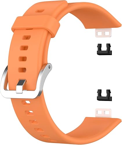 Vista 10 de E ECSEM Correas compatibles con HUAWEI Watch FIT - Correa de repuesto suave, flexible e impermeable, accesorios clásicos, pulseras para Huawei Watch