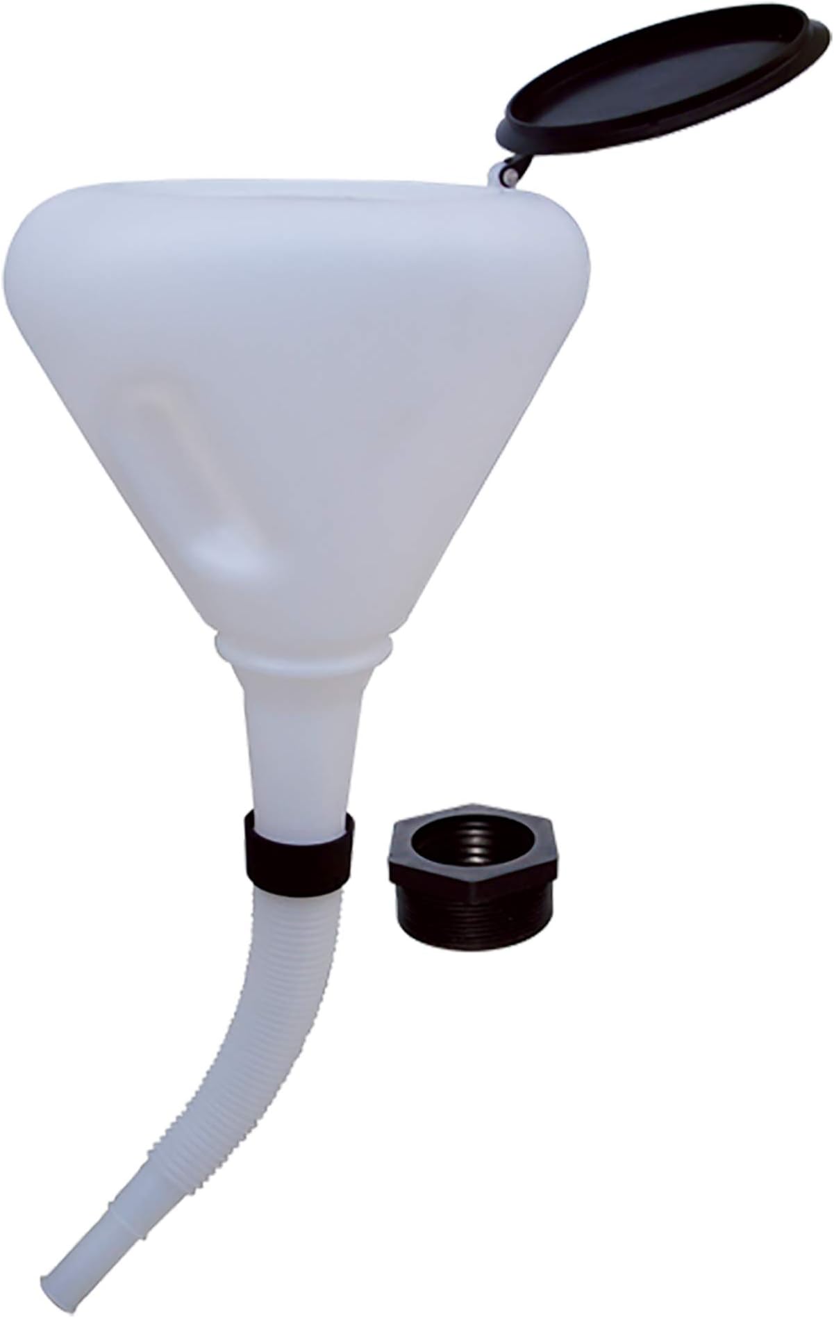 Smart Funnel with Dust Cap, Mesh Screen | Funnel for Diesel, Gasoline, Urea & Water Based Media |Capacity: 3 Liters | Comes with Wire Mesh Screen, Dust Cap, Flexible Spout & 2” Bung | FNL/9B