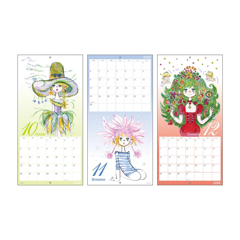 Amazon.co.jp: Sunstar Stationery S8521433 Ado Mizimori 2026 Wall