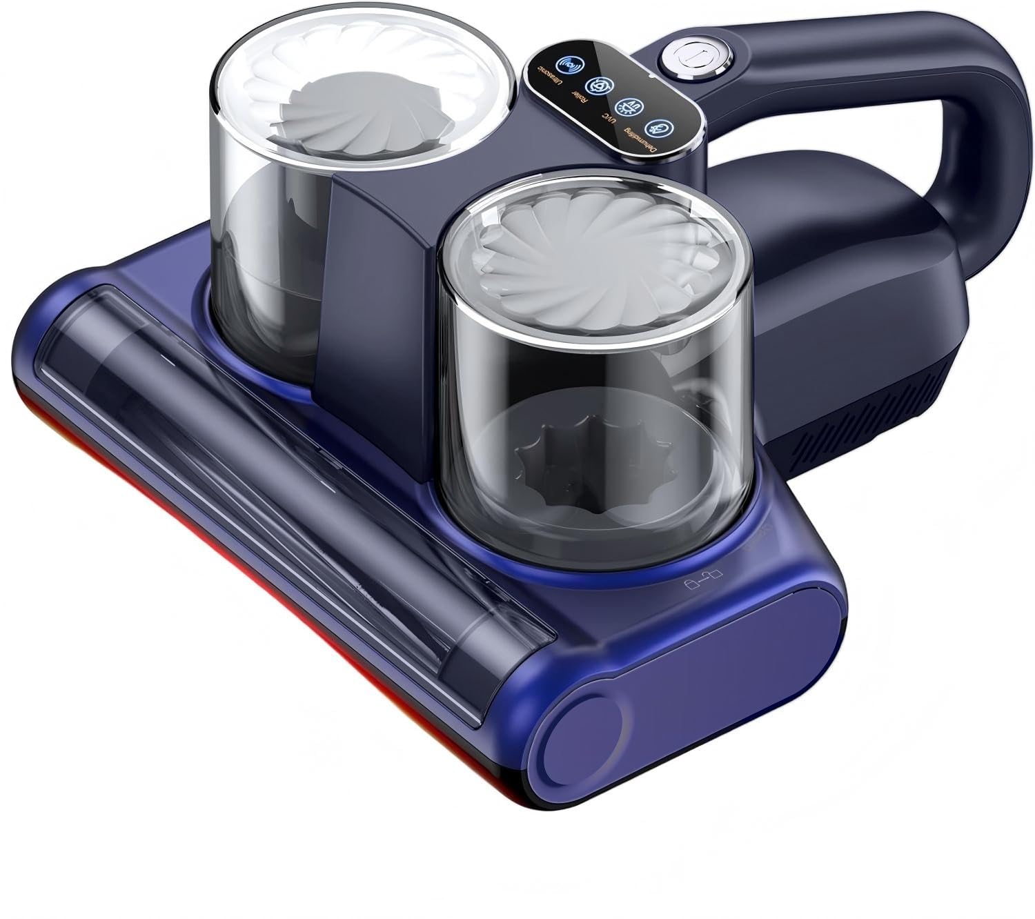 Mattress Vacuum Cleaner, 16Kpa Bed Vacuum Cleaner with 253.7nm UV-C Light & HEPA Filter & Heating & Ultrasonic Quintuple Tech & 30000 RPM/Min Brushroll Rotation, Widened Suction Port, 500W, Corded