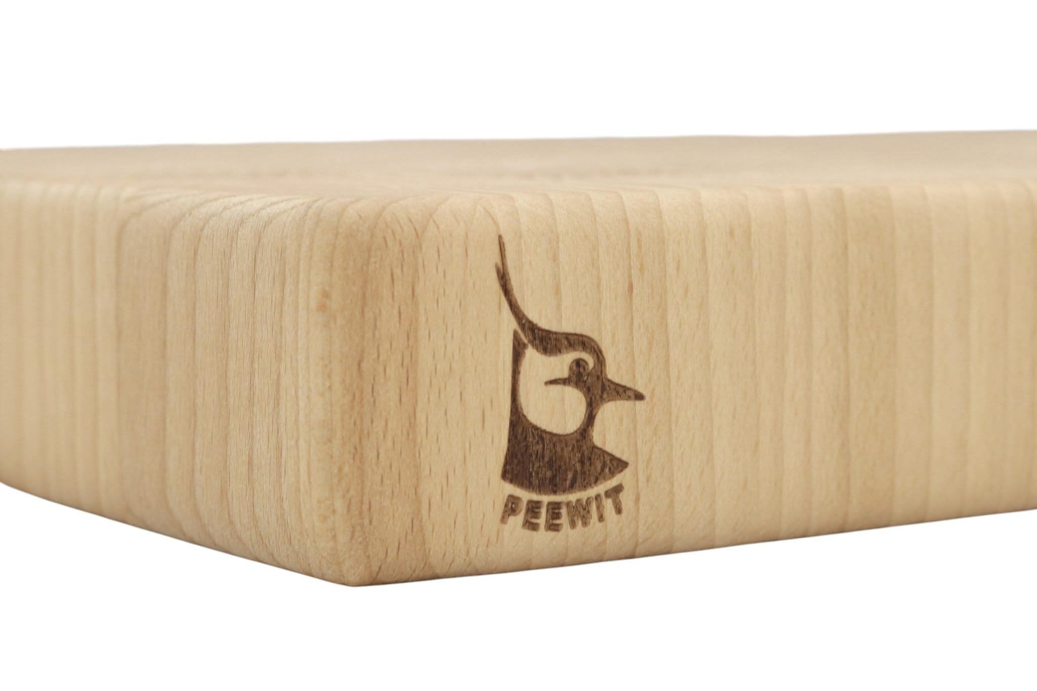 END Schneidebrett STECKER BUCHE geölt 40x30x4 massiv LOGO