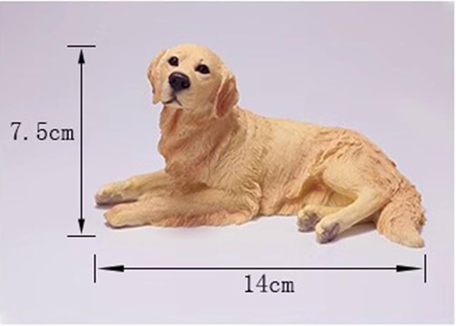 犬のブロンズ像 銅像 ゴールデンレトリバー Amazon.co.jp: 高さ5.7インチ ゴールデンレトリバー像 彫刻 座っている