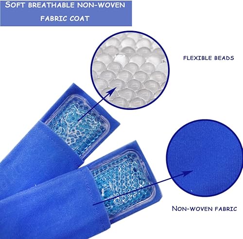 Miniatura 4 de Paquetes de frío perineal, enfriamiento perineal reutilizable, almohadilla para alivio del dolor posparto y hemorroides, paquetes calientes y fríos