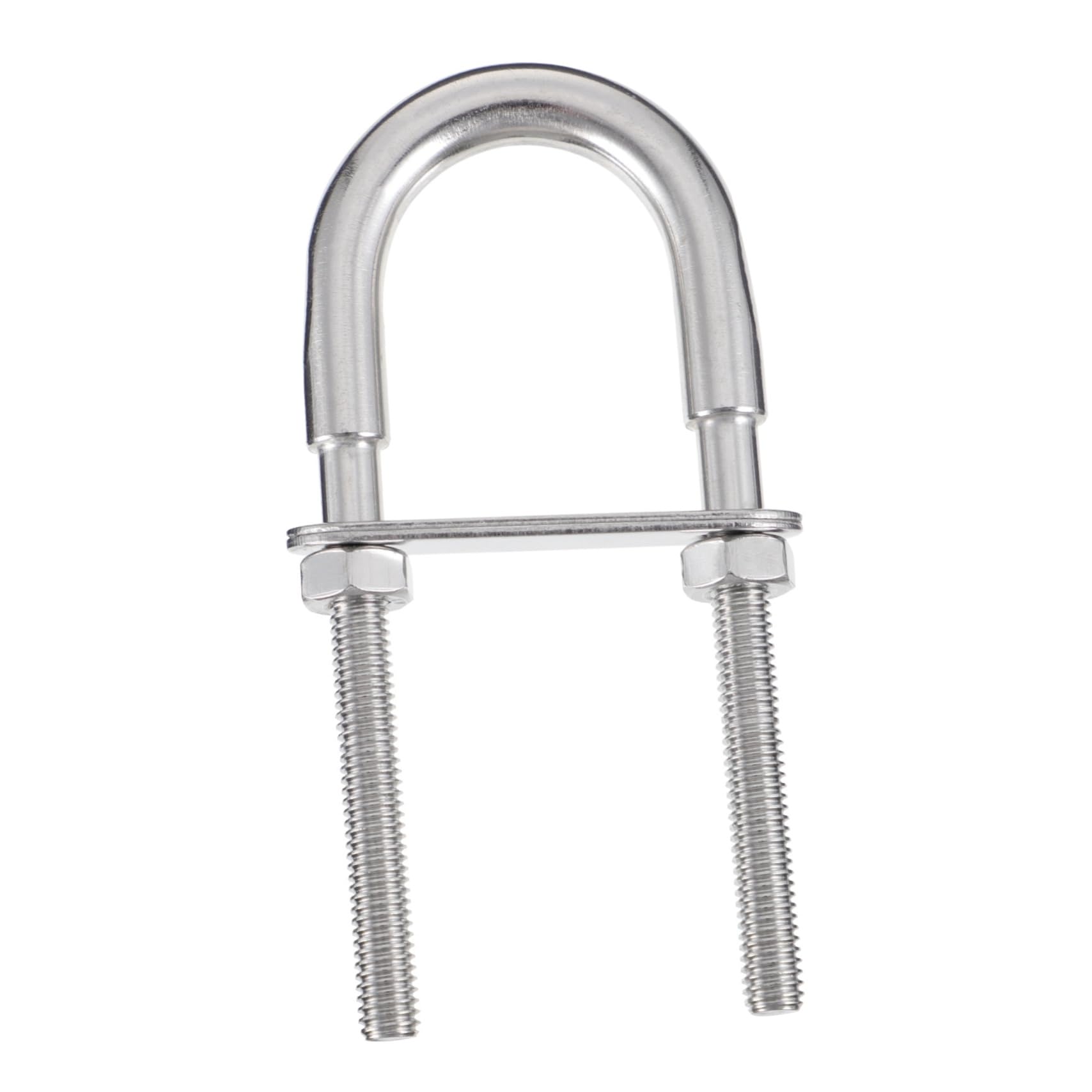 BESPORTBLE Stainless Steel u Bolts u Clamp Brackets Hardware Set Boat Deck Marine Industrial Use