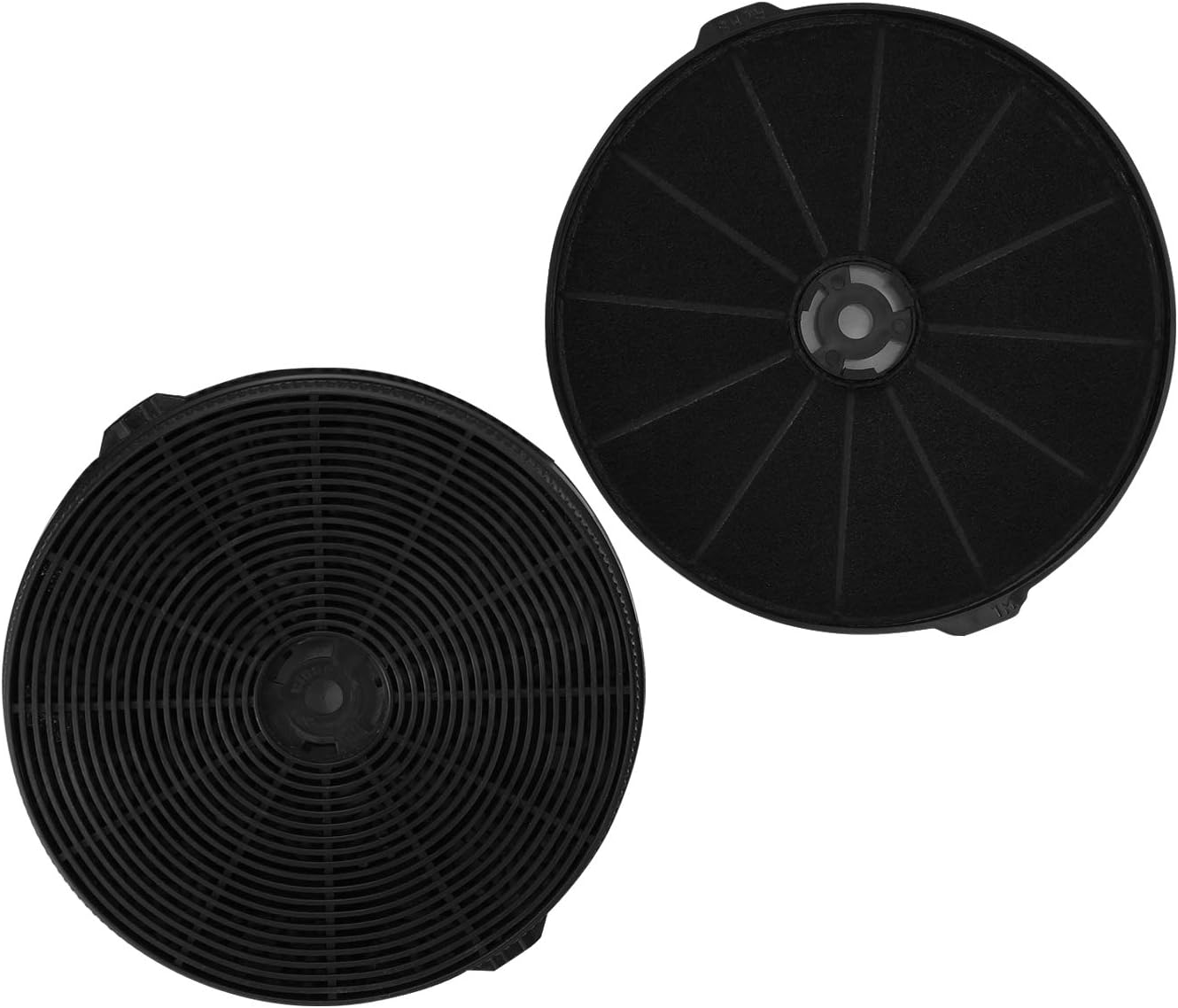 YYCF02 Charcoal Filters (set of 2) FOR ISLAND RANGE HOOD & 36 INCH Insert Range Hood, Carbon