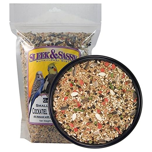 Garden Small Hookbill Bird Food for Cockatiels, Lovebirds, Quaker Parrots & Small Conures (2 lbs.)