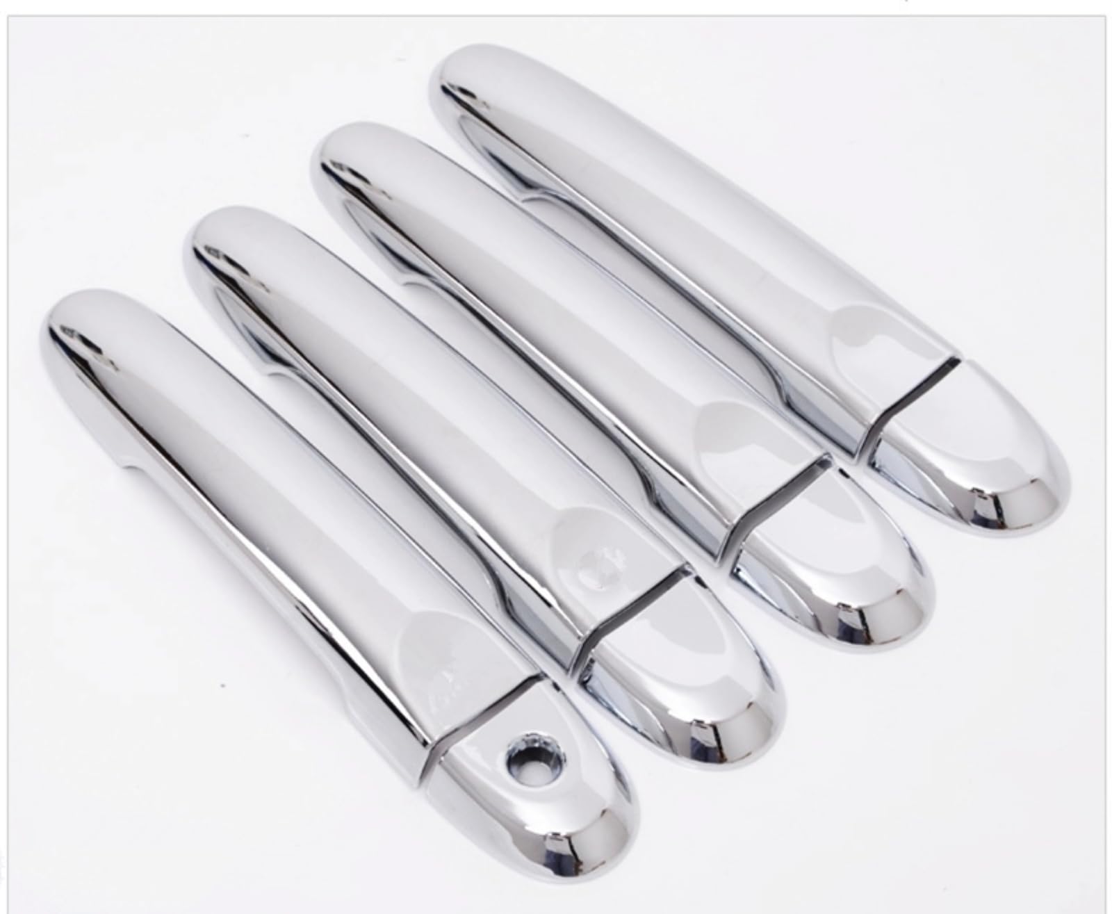 Garniture chrome extérieure brillance miroir pour Nissan Micra et Tiida