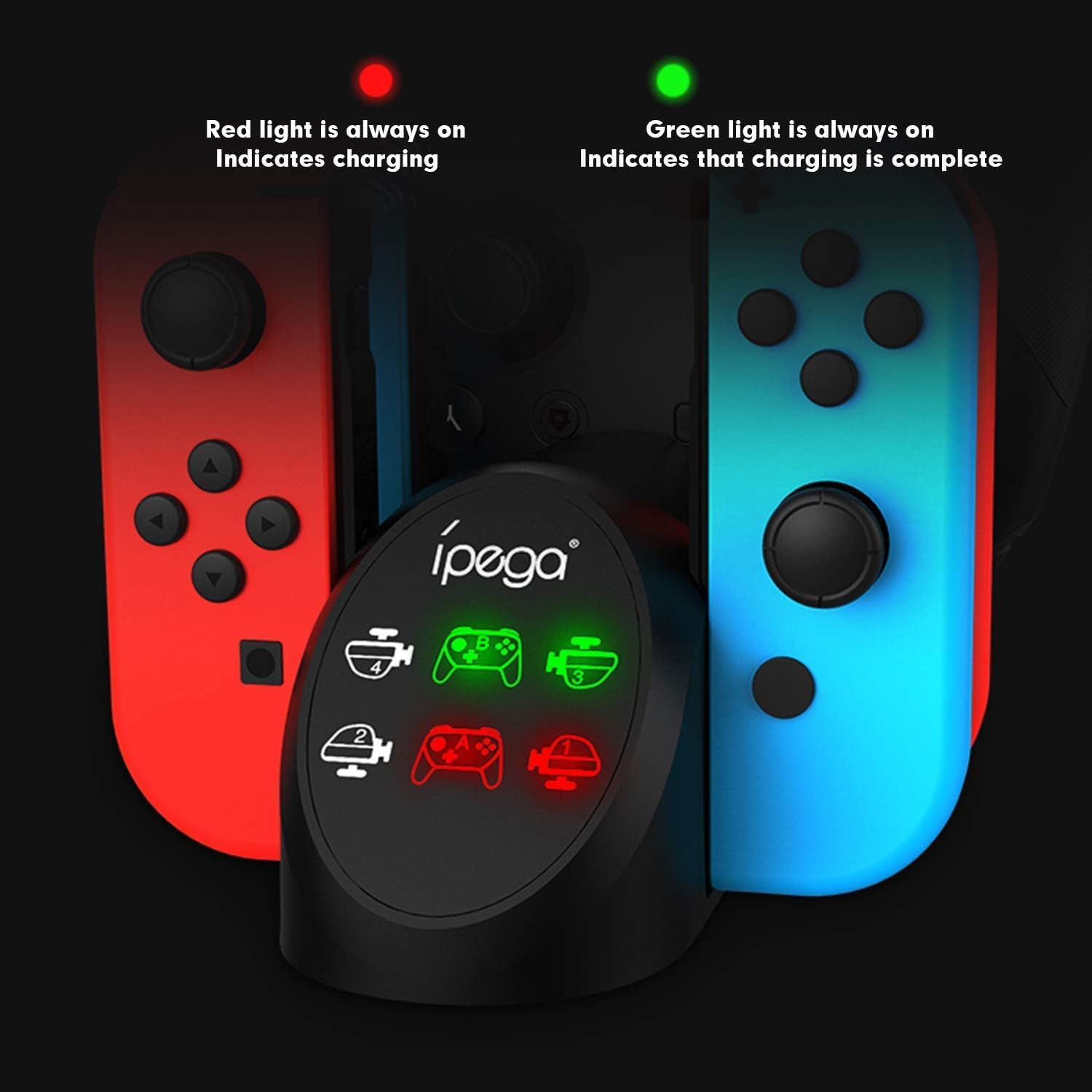 Amazon.co.jp: ECHZOVE Nintendo Switchコントローラー用充電ドック