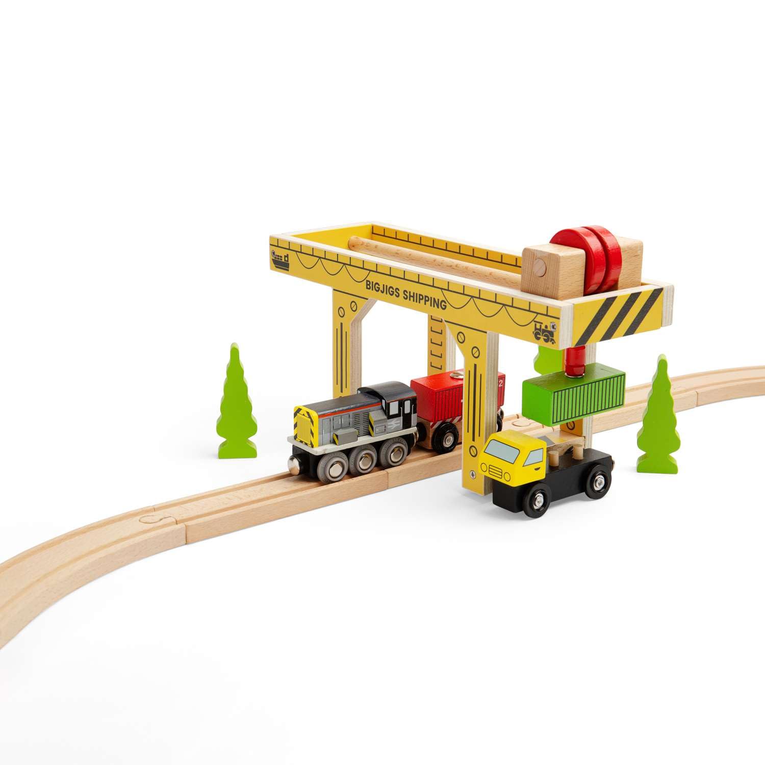 【BIG CASTLE】Zingy’s ジンギーズ 2冊 Amazon.com: Bigjigs Rail Working Gantry Crane - 2 Piece Wooden