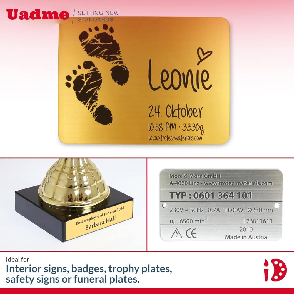 gold plated zilveren armband met hart plaatje 10mm om te graveren 17-20cm ZIA2346G