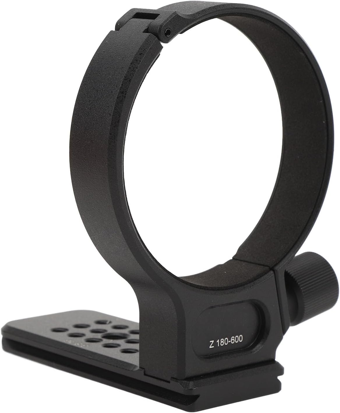 Lens Support Holder,Tripod Mount Ring Lens Support Holder with Quick Release Plate 100mm 1/4 3/8 Inch Screw Hole Aluminum Alloy for Z 180-600mm F5.6-6.3 VR Lens