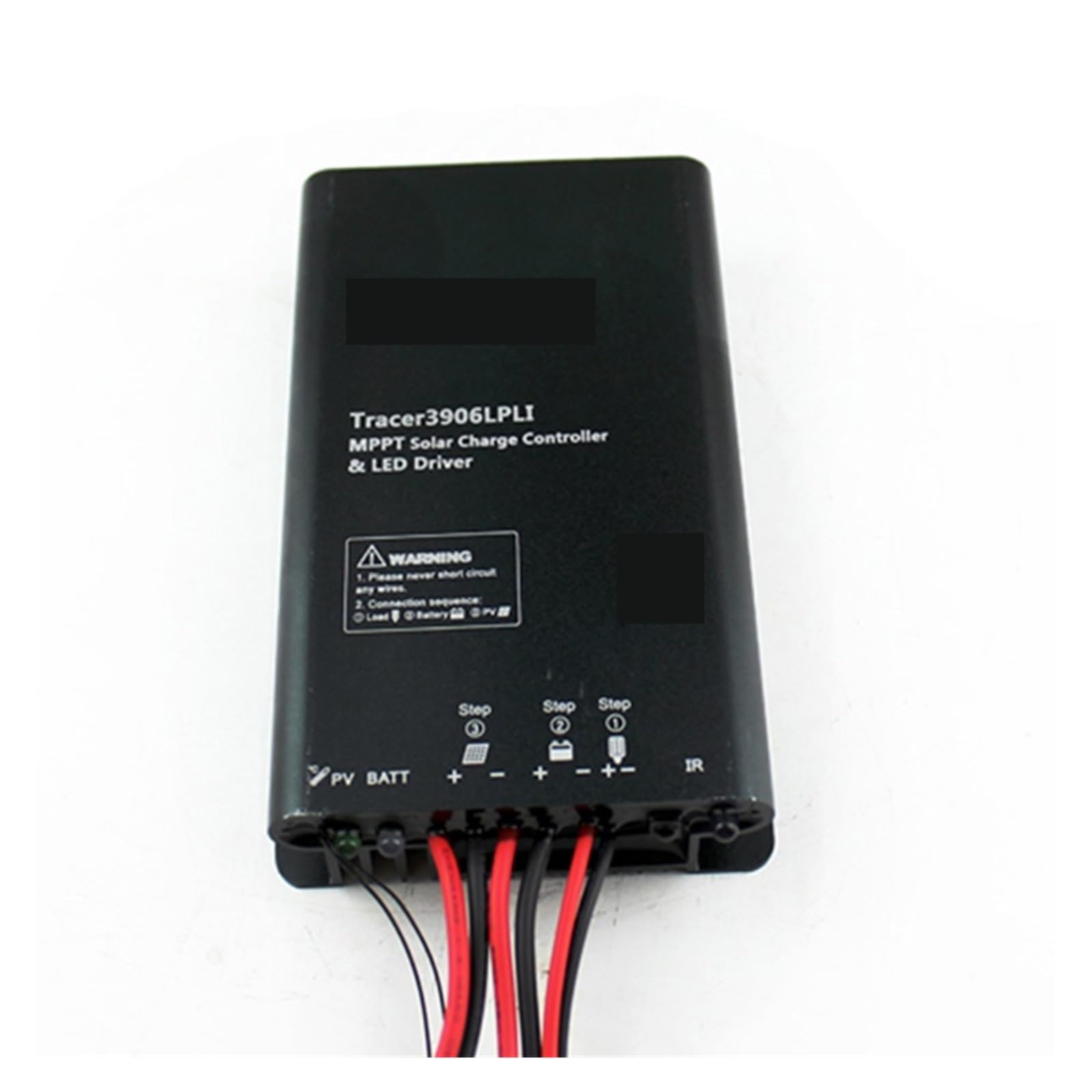 Controladores Solares, Controlador de Carga de farola Solar MPPT 12V 24Vdc 3906LPLI 15A Controlador de Cargador Solar Tecnología MPPT Eficiente