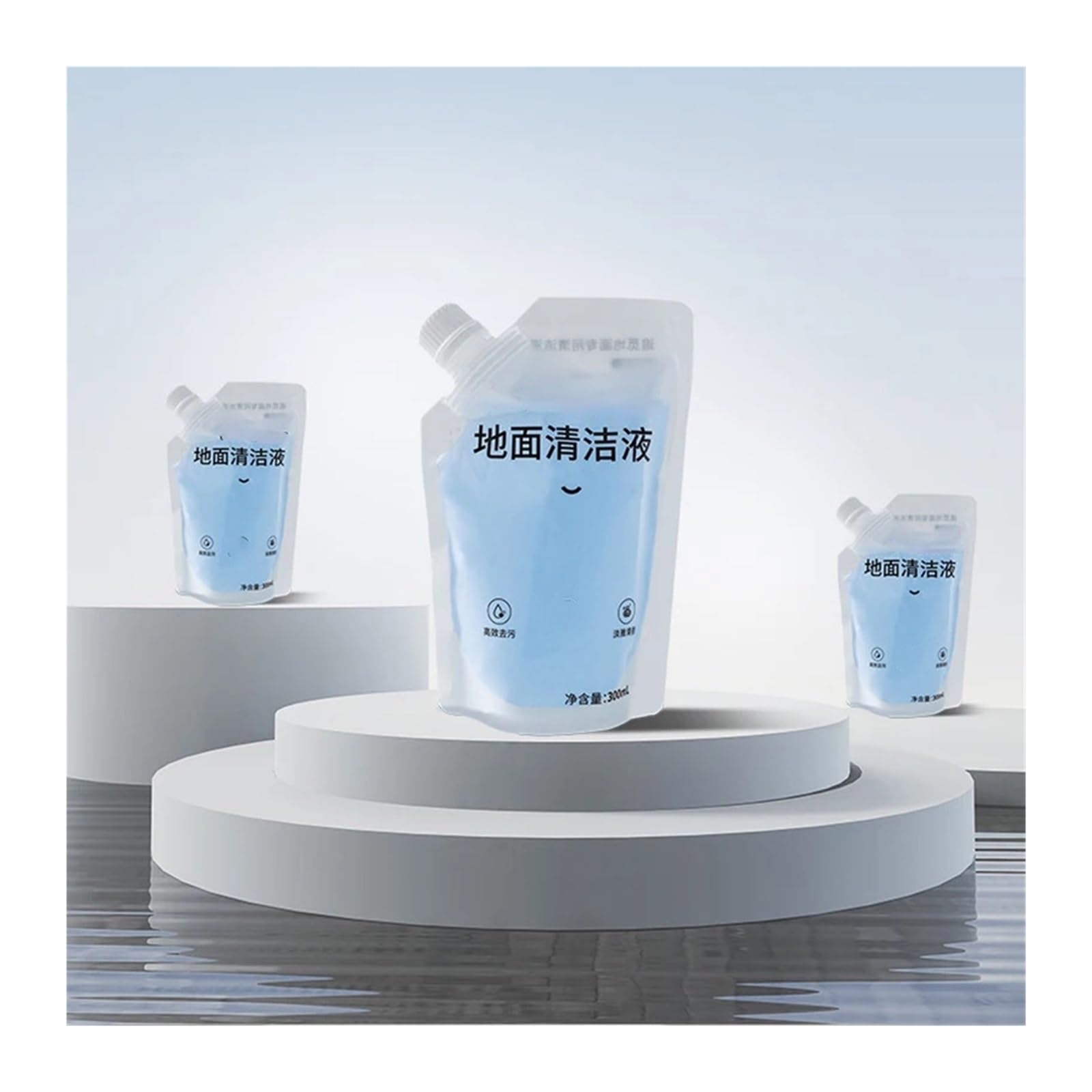 Limpiador De Pisos 300ML, Compatible Con Dreame X40Ultra H13Pro, Líquido Limpieza Detergente for Aspiradora. Reemplazar(3pcs)